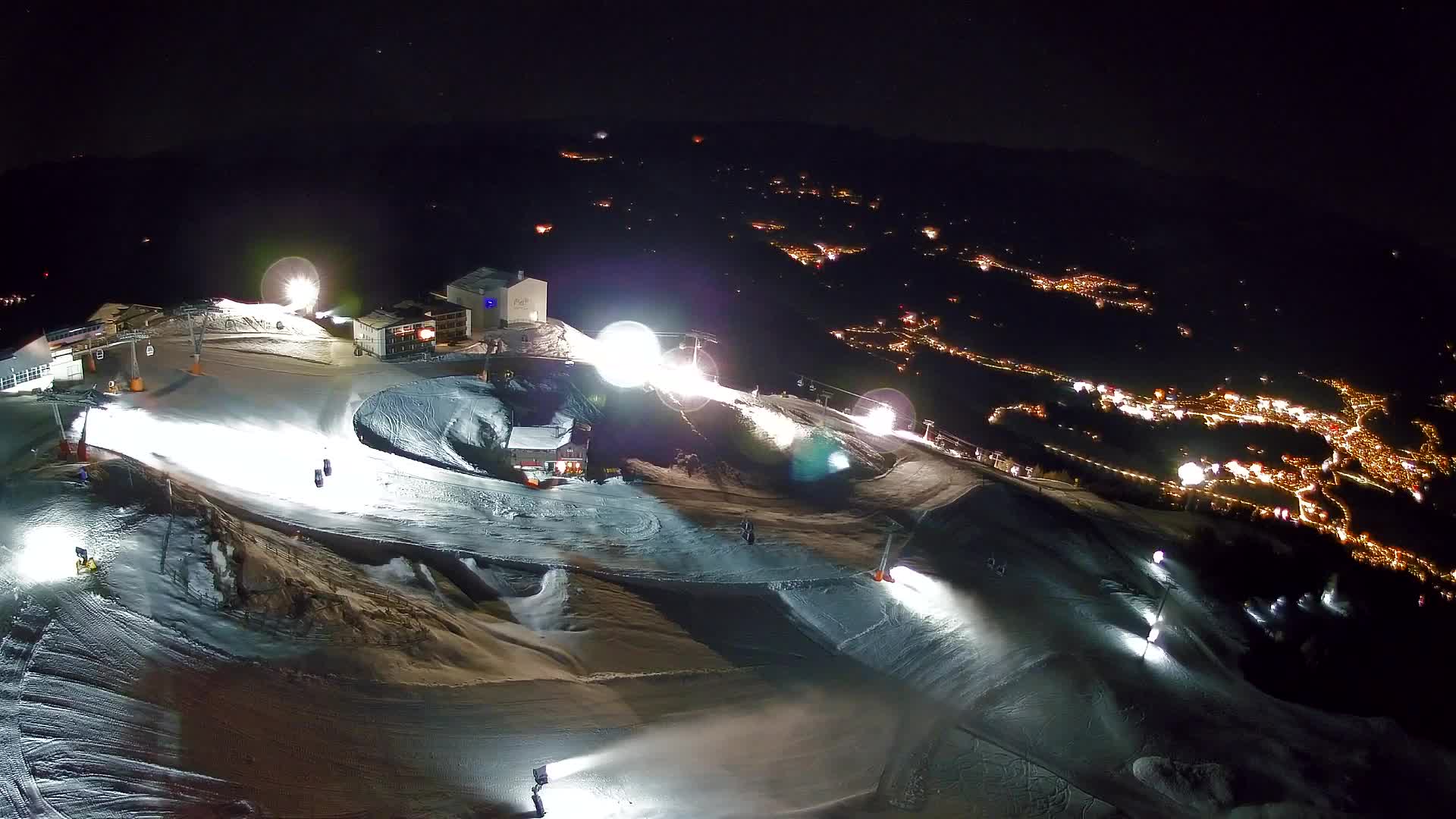 Smučišče Kronplatz – vrh | pogled na Bruneck