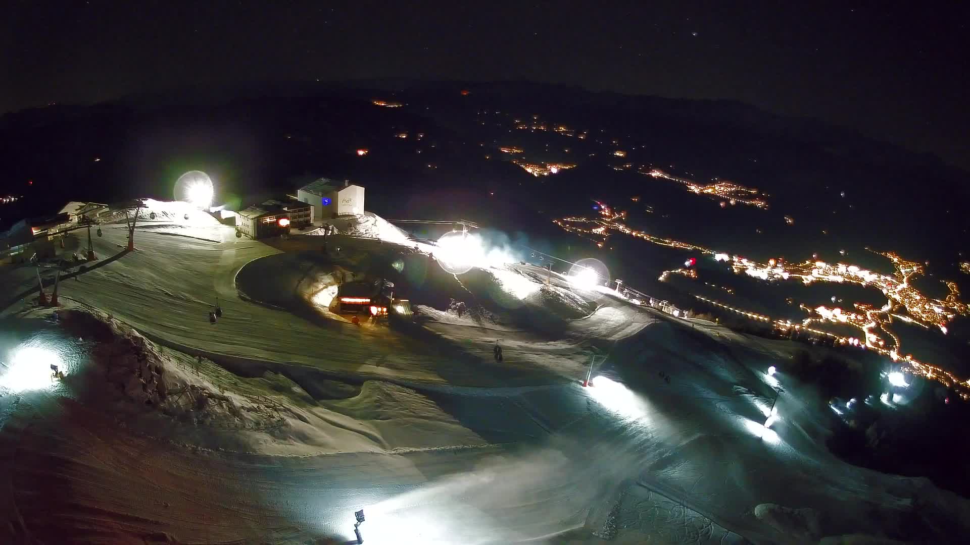 Smučišče Kronplatz – vrh | pogled na Bruneck