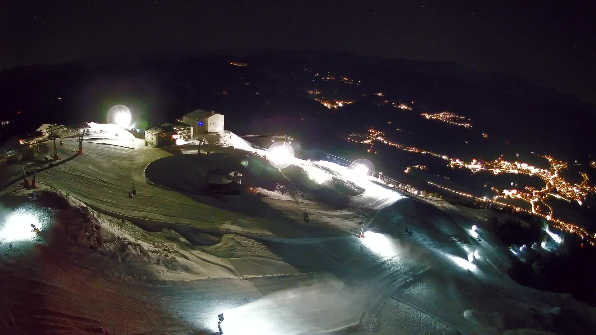 Smučišče Kronplatz – vrh | pogled na Bruneck