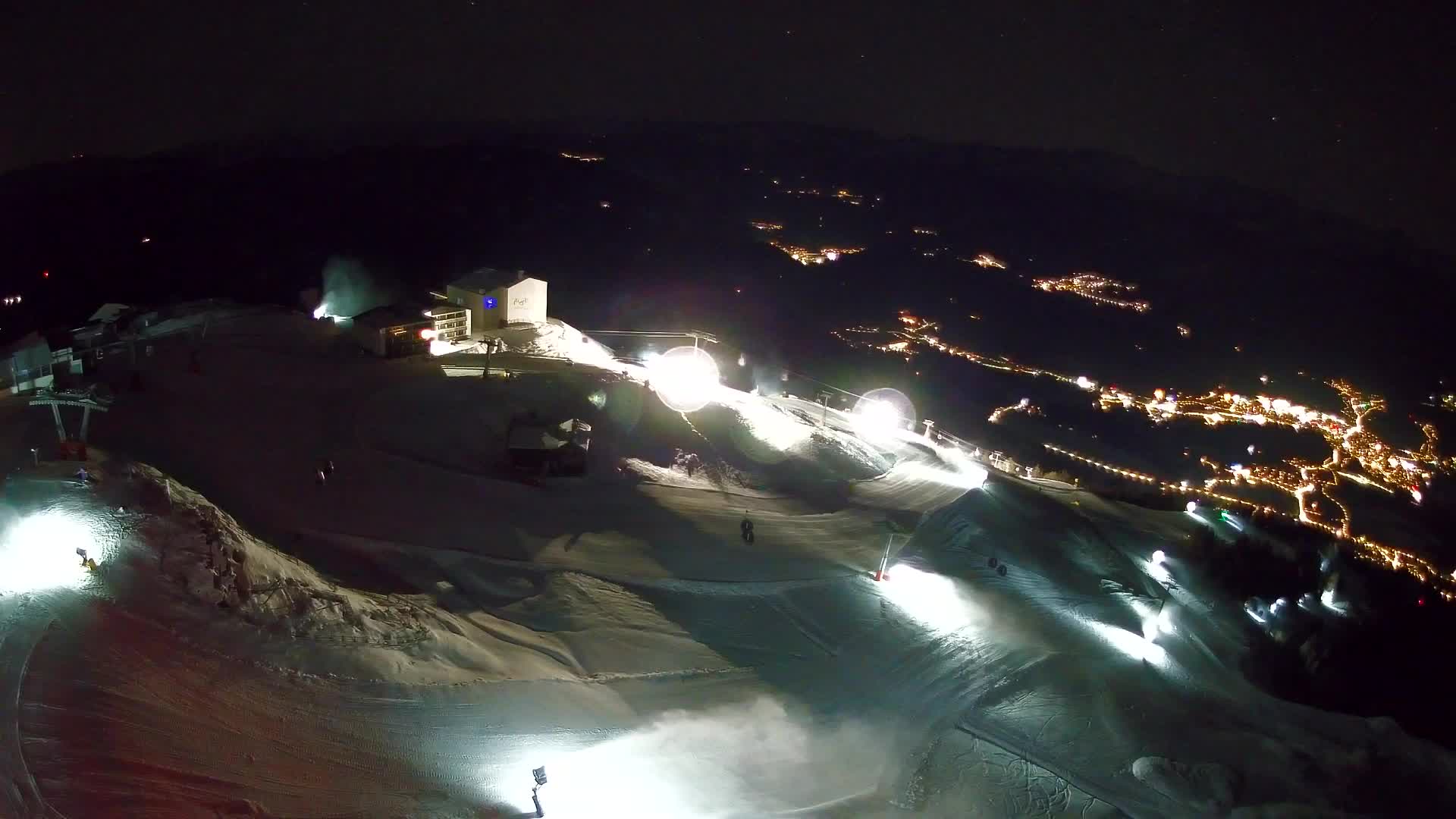 Stazione sciistica di Plan de Corones | vista su Brunico
