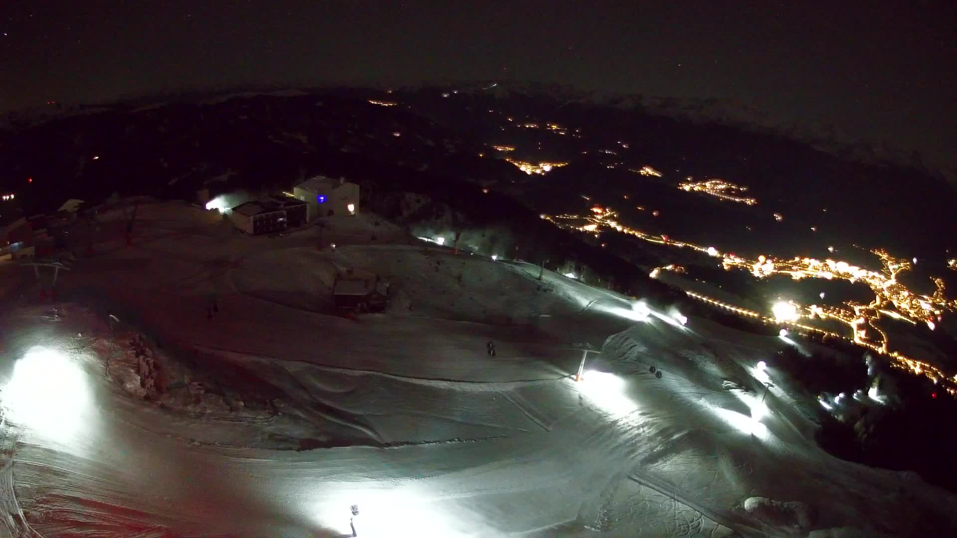 Smučišče Kronplatz – vrh | pogled na Bruneck