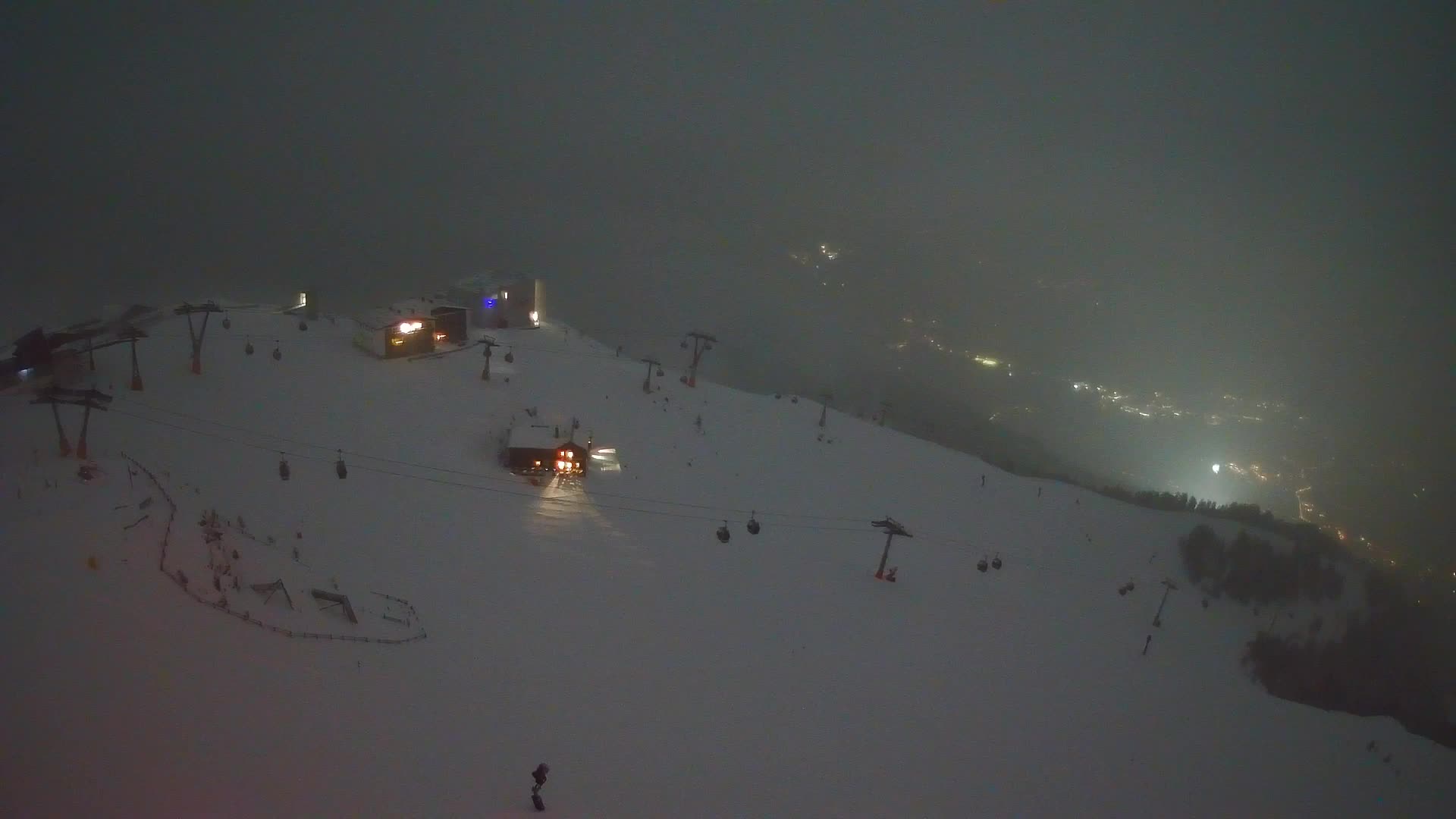 Kronplatz peak Ski resort | view to Bruneck
