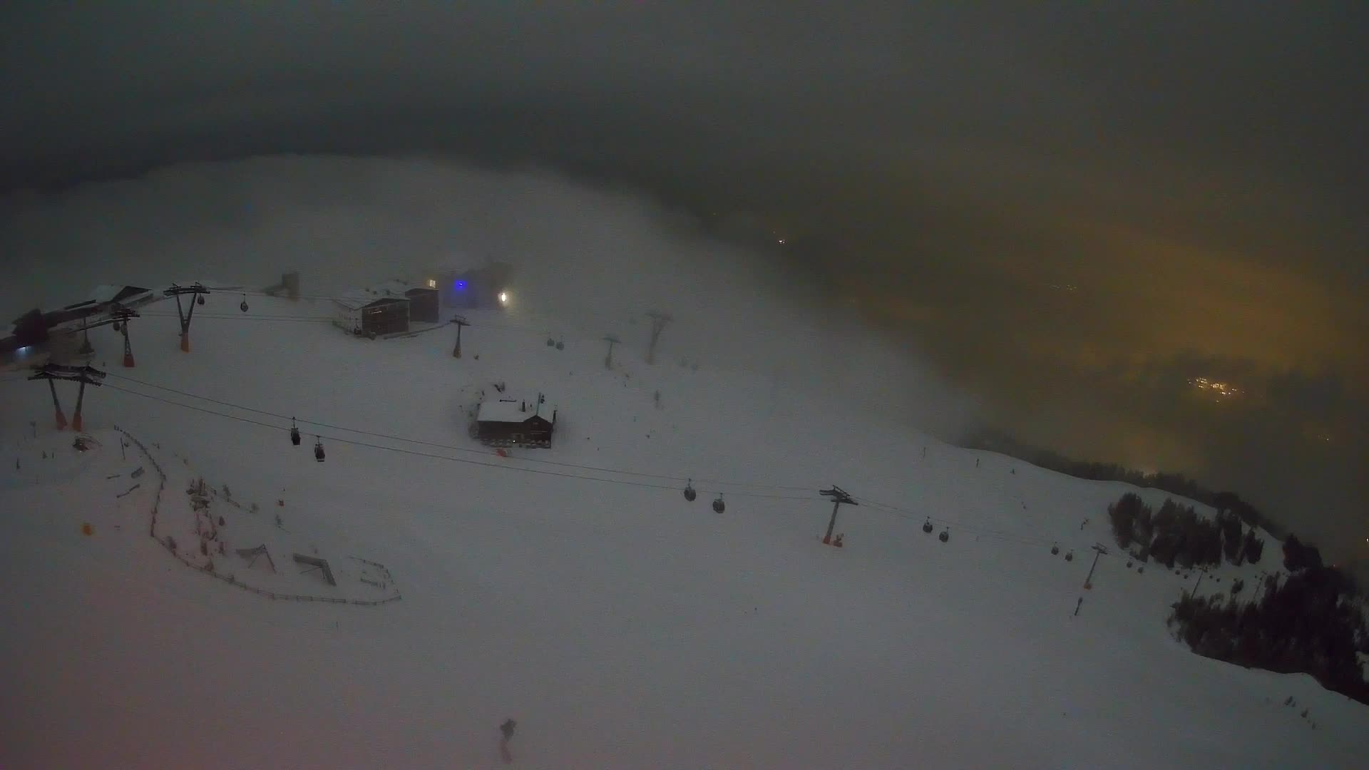 Skigebiet Kronplatz Gipfel | Blick auf Bruneck