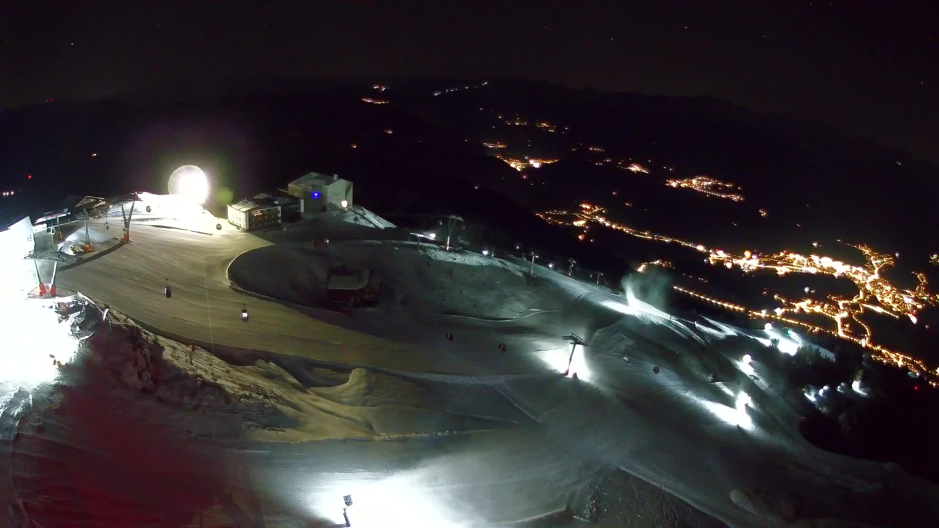 Smučišče Kronplatz – vrh | pogled na Bruneck