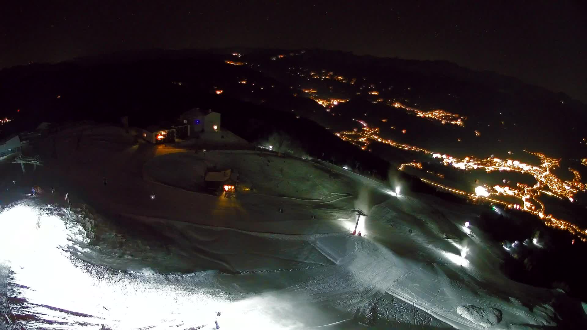 Smučišče Kronplatz – vrh | pogled na Bruneck