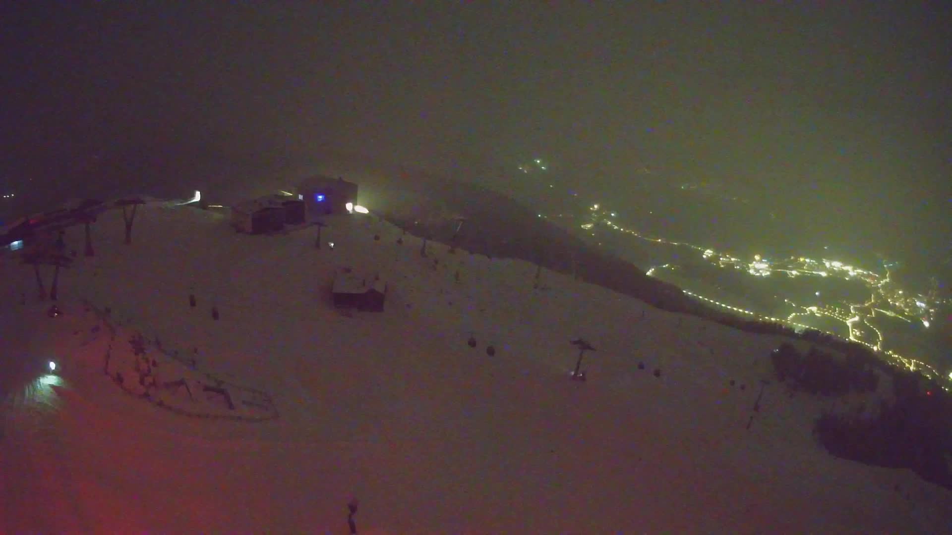 Kronplatz peak Ski resort | view to Bruneck