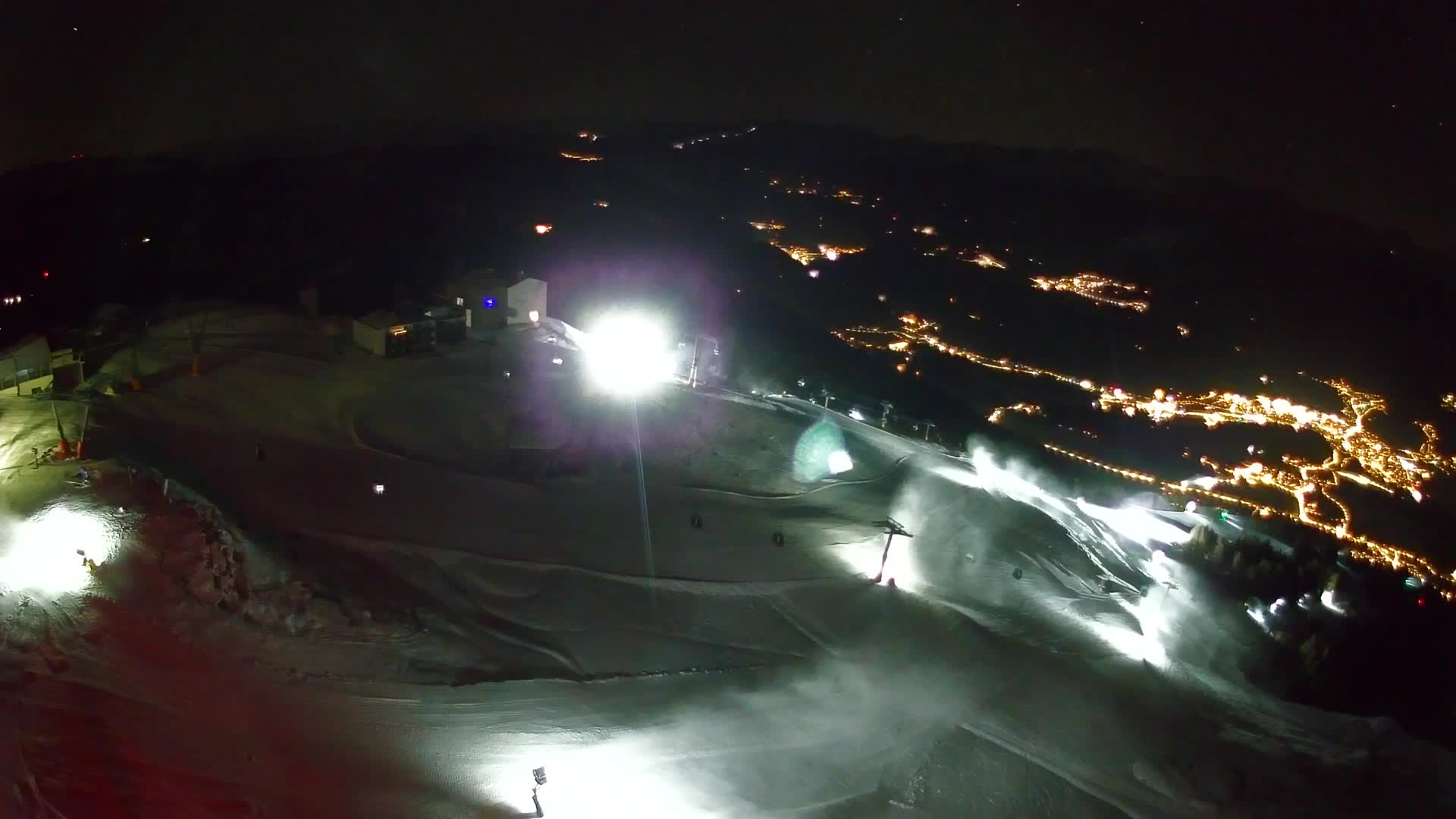 Skigebiet Kronplatz Gipfel | Blick auf Bruneck