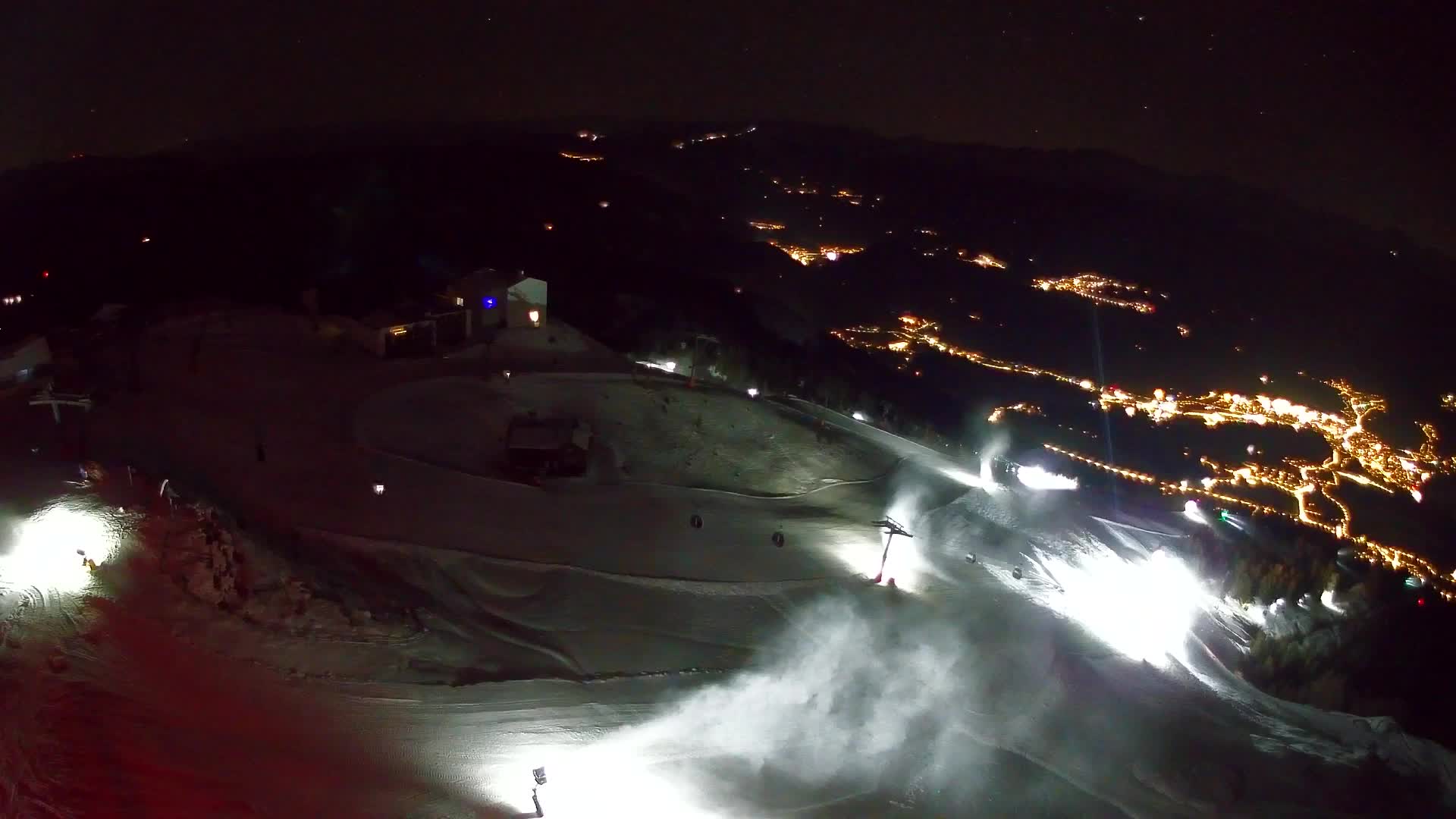 Smučišče Kronplatz – vrh | pogled na Bruneck