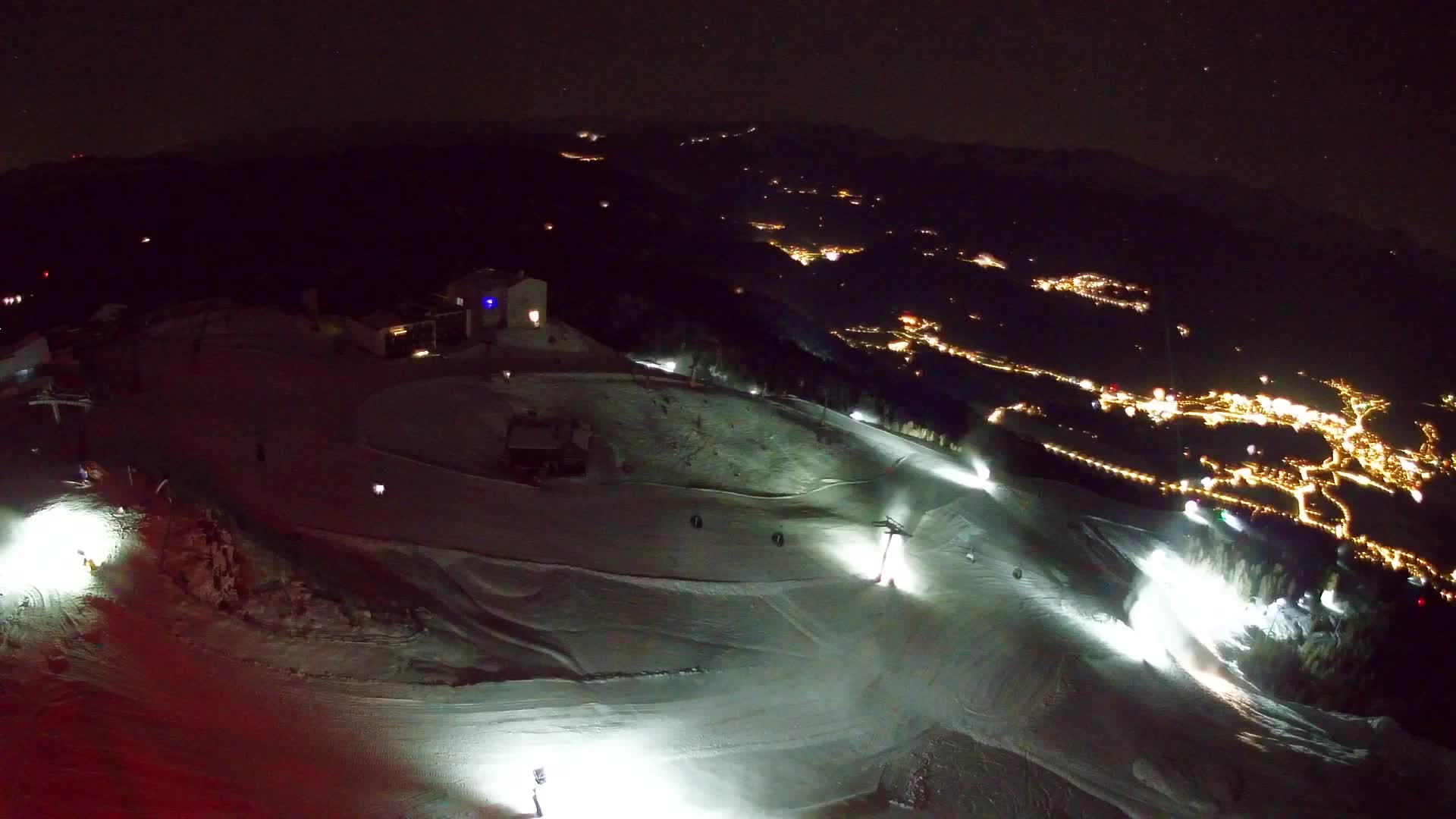 Smučišče Kronplatz – vrh | pogled na Bruneck