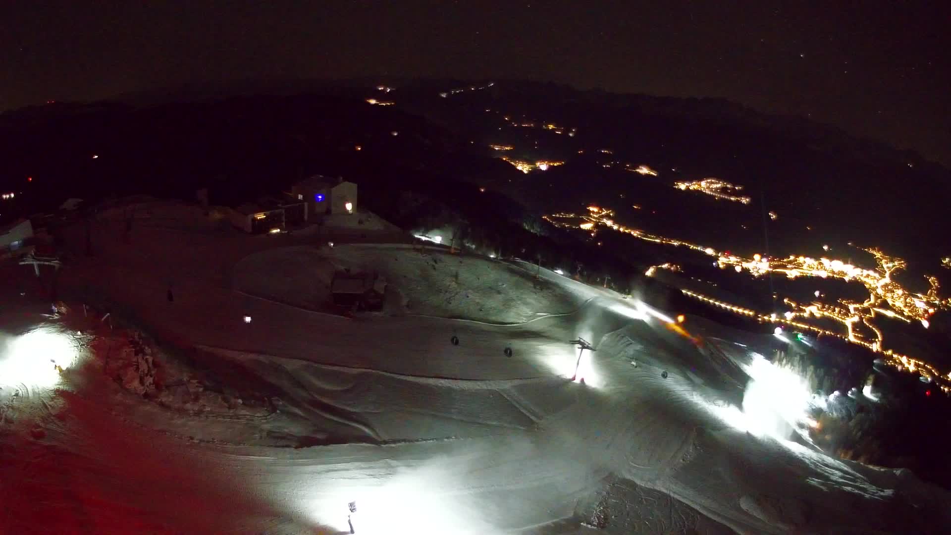 Smučišče Kronplatz – vrh | pogled na Bruneck