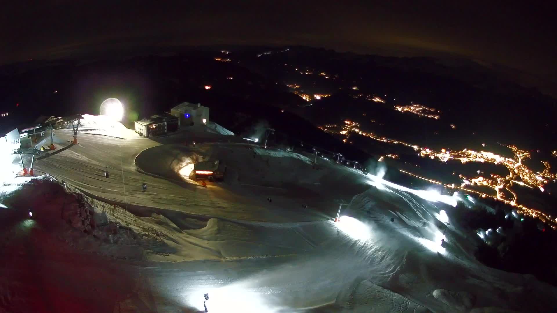 Stazione sciistica di Plan de Corones | vista su Brunico