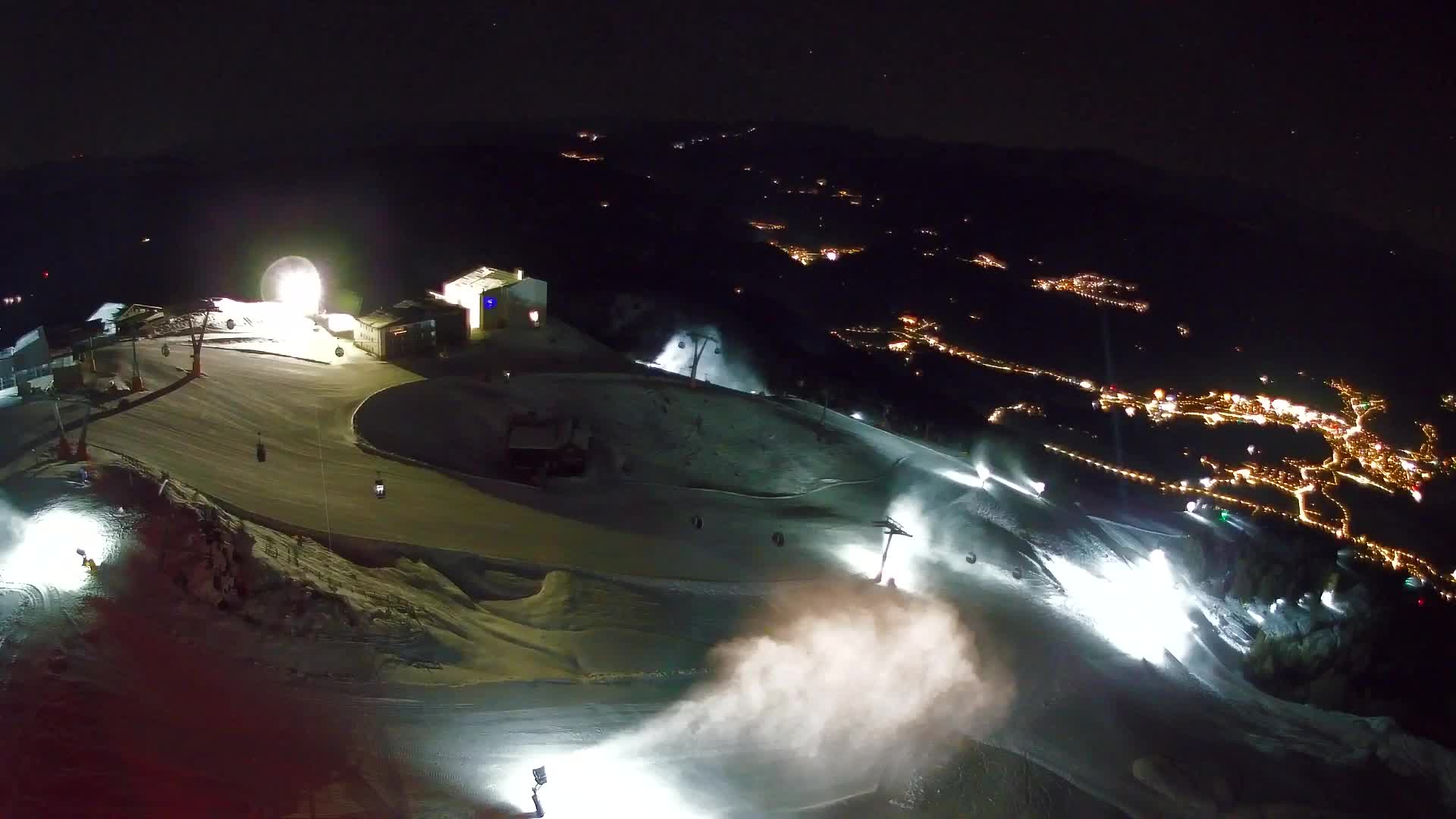 Smučišče Kronplatz – vrh | pogled na Bruneck