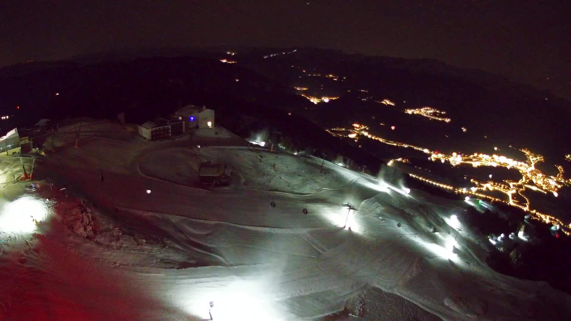Smučišče Kronplatz – vrh | pogled na Bruneck