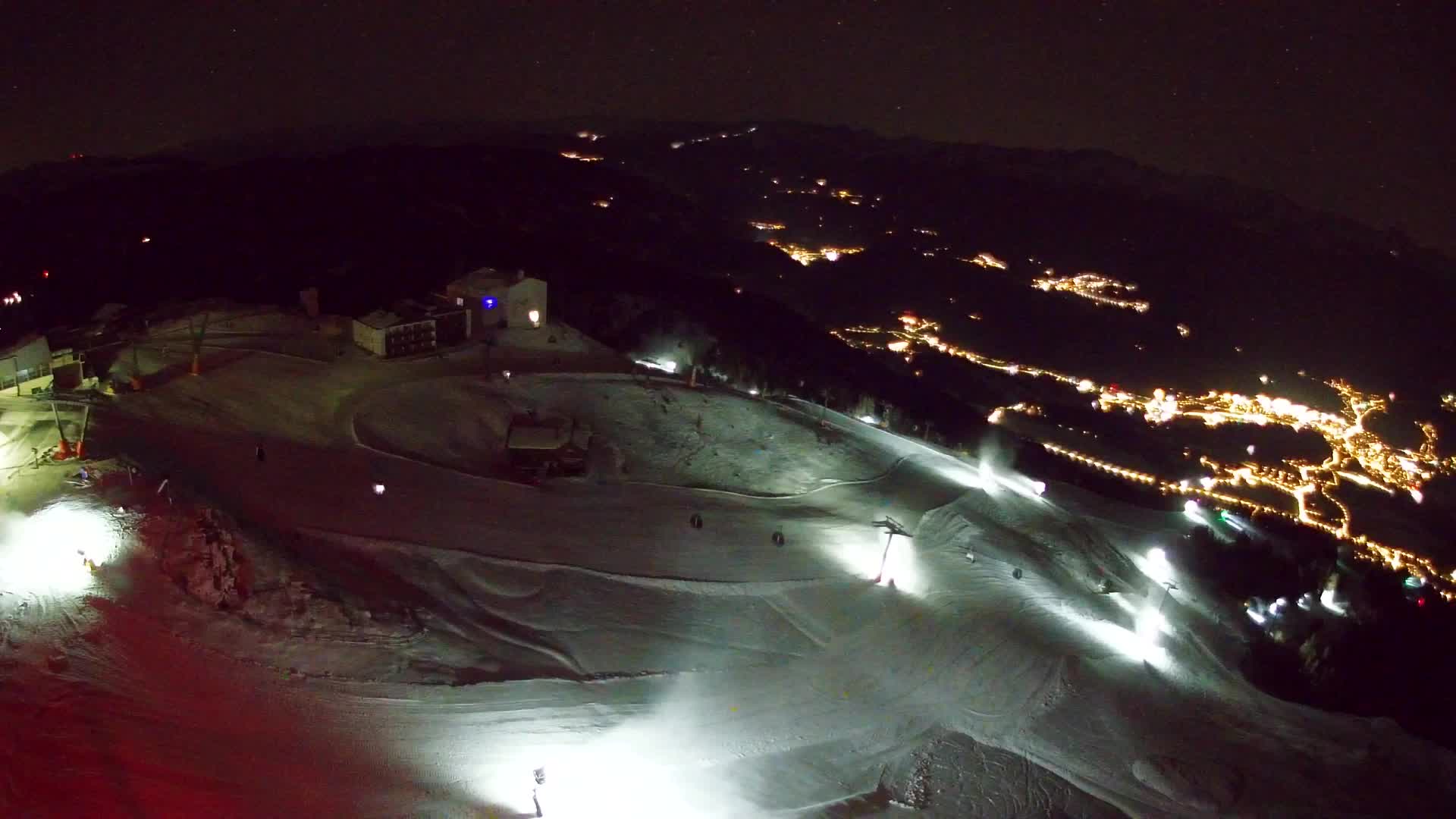 Smučišče Kronplatz – vrh | pogled na Bruneck