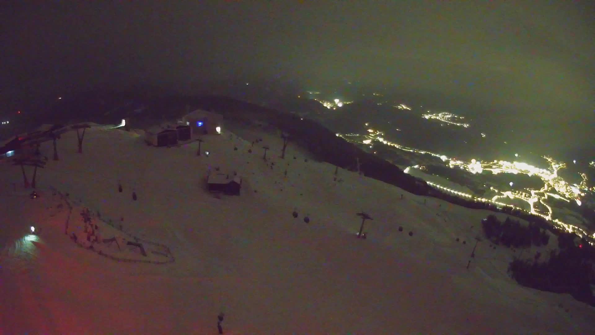 Kronplatz peak Ski resort | view to Bruneck