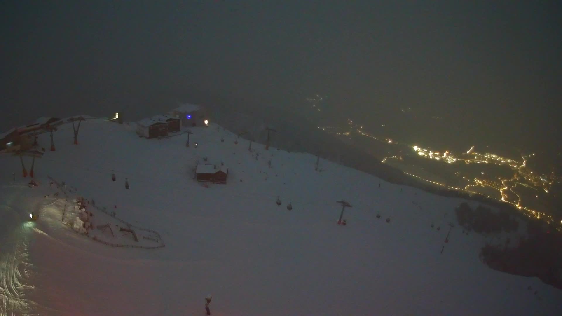 Skigebiet Kronplatz Gipfel | Blick auf Bruneck