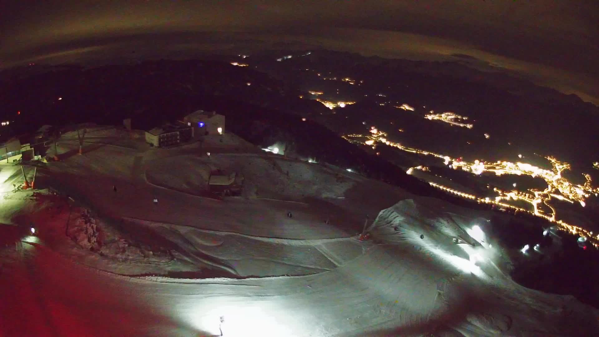 Smučišče Kronplatz – vrh | pogled na Bruneck