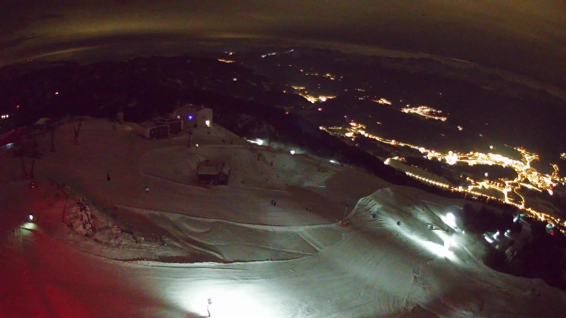 Kronplatz peak Ski resort | view to Bruneck