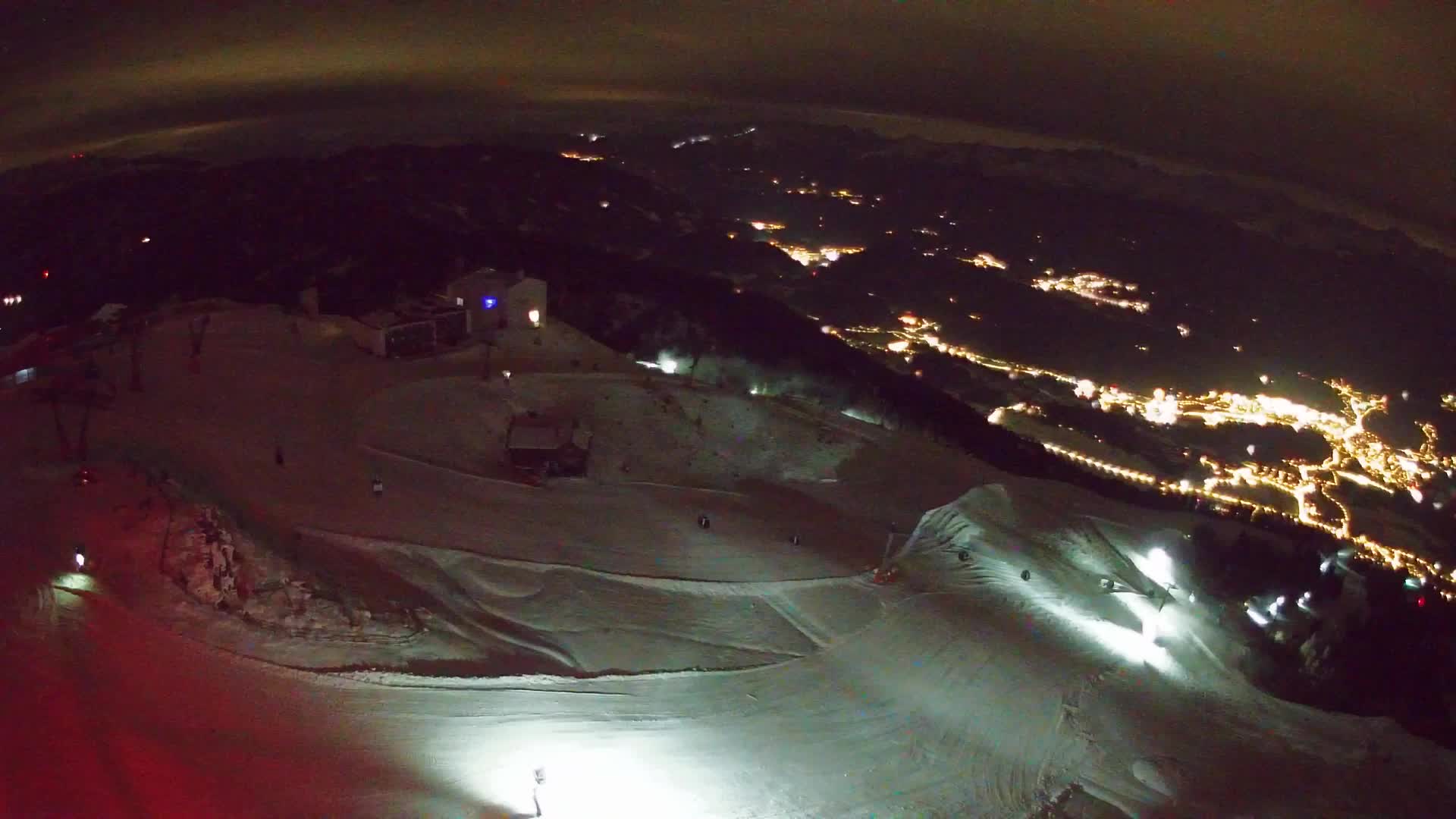 Smučišče Kronplatz – vrh | pogled na Bruneck