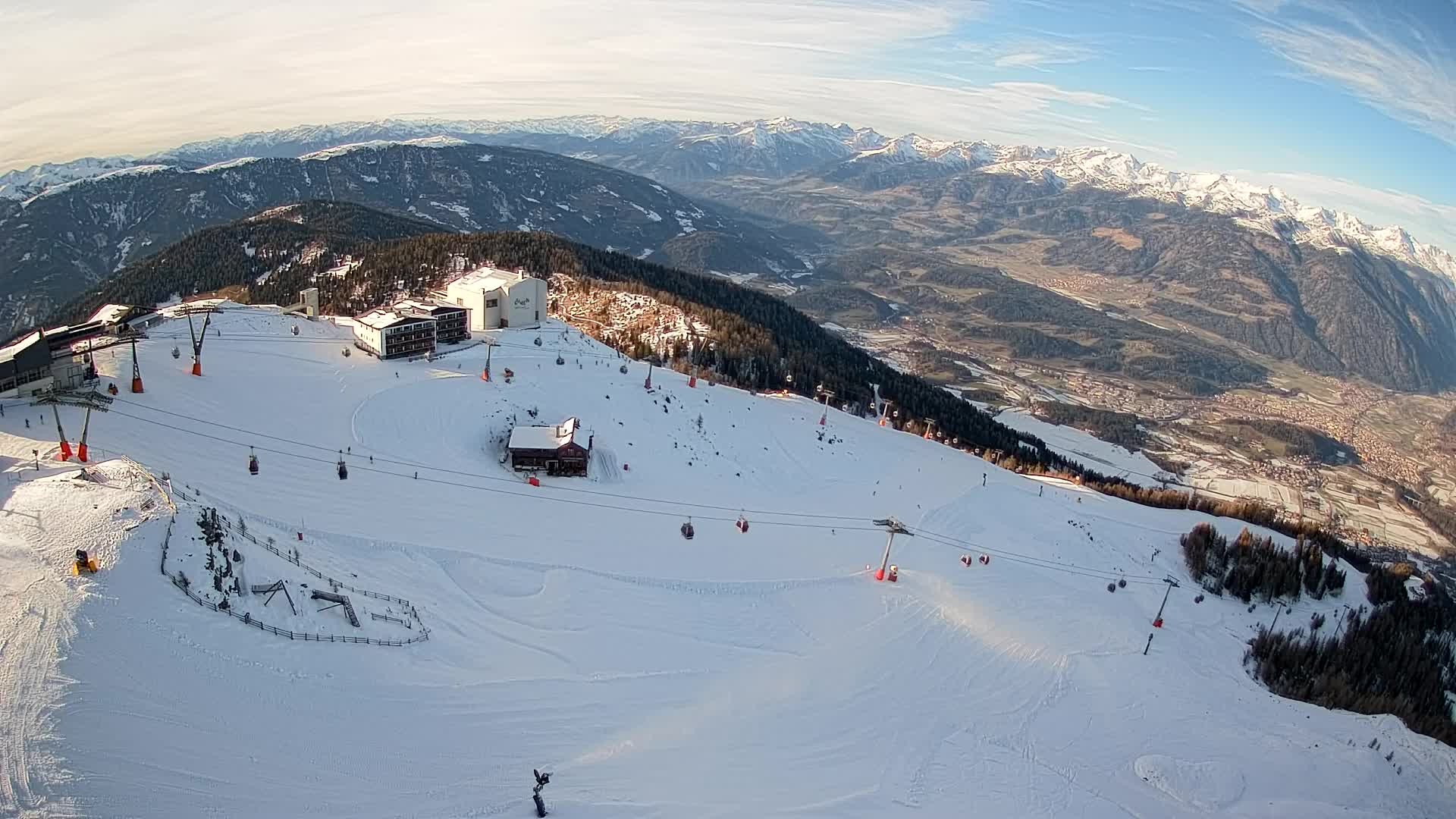 Skijalište Kronplatz – vrh | pogled na Bruneck