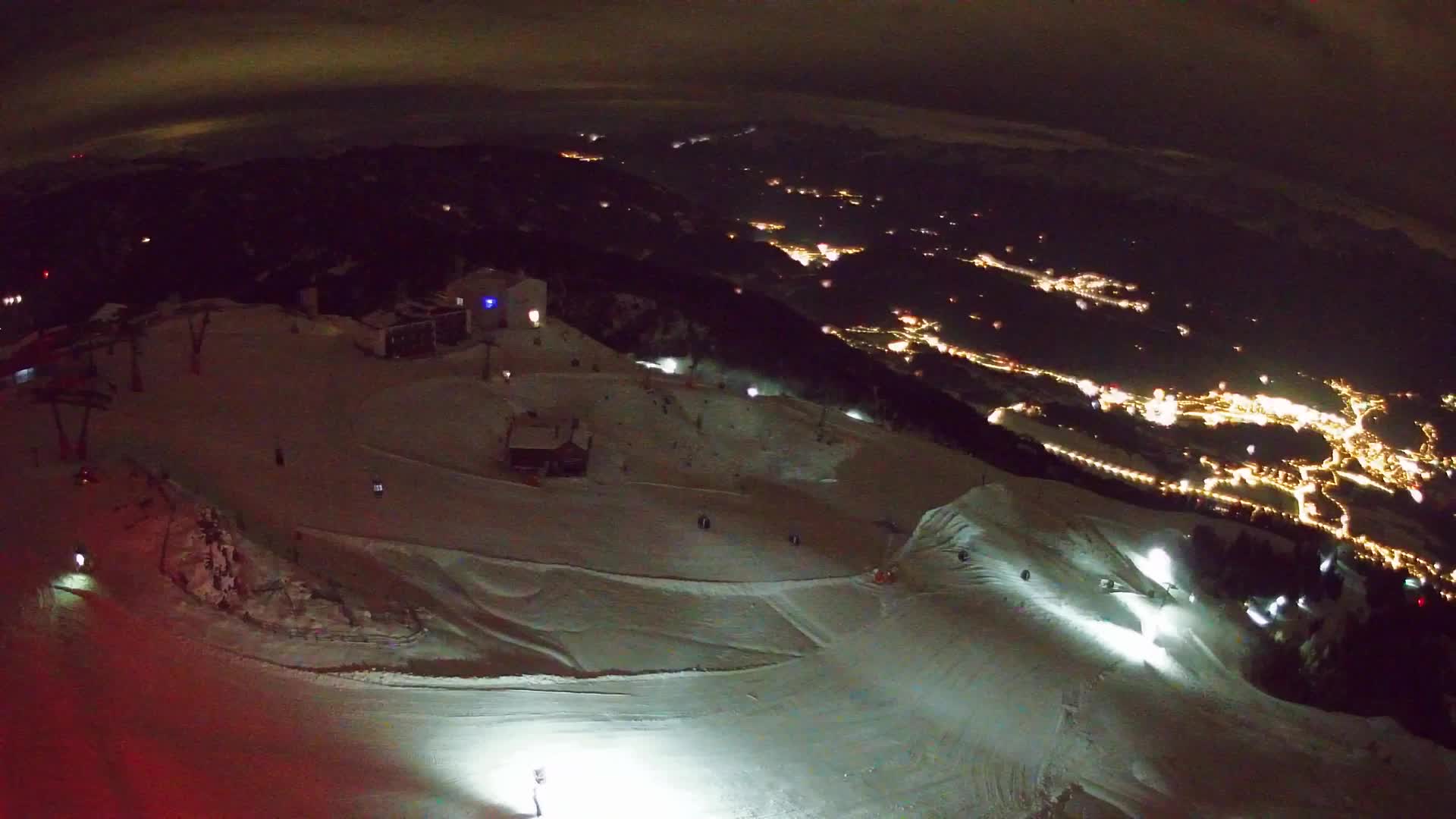 Kronplatz peak Ski resort | view to Bruneck