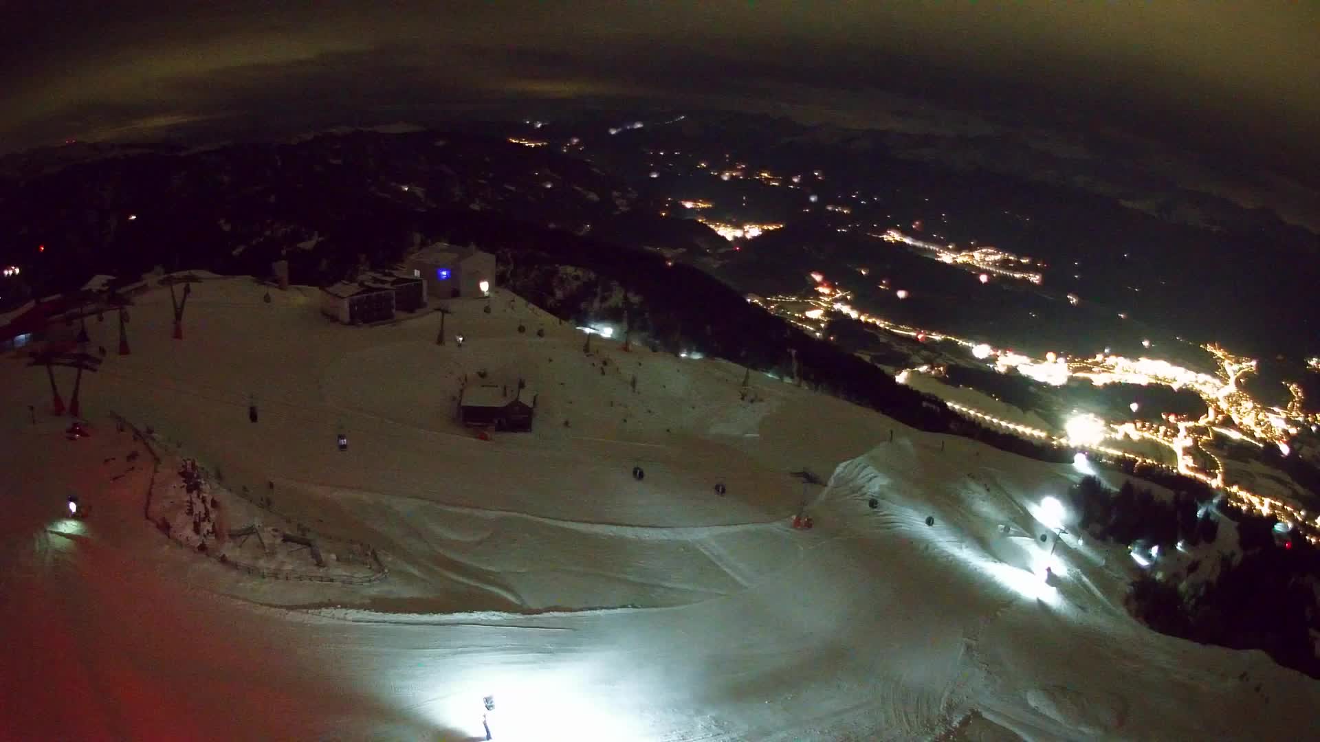 Smučišče Kronplatz – vrh | pogled na Bruneck