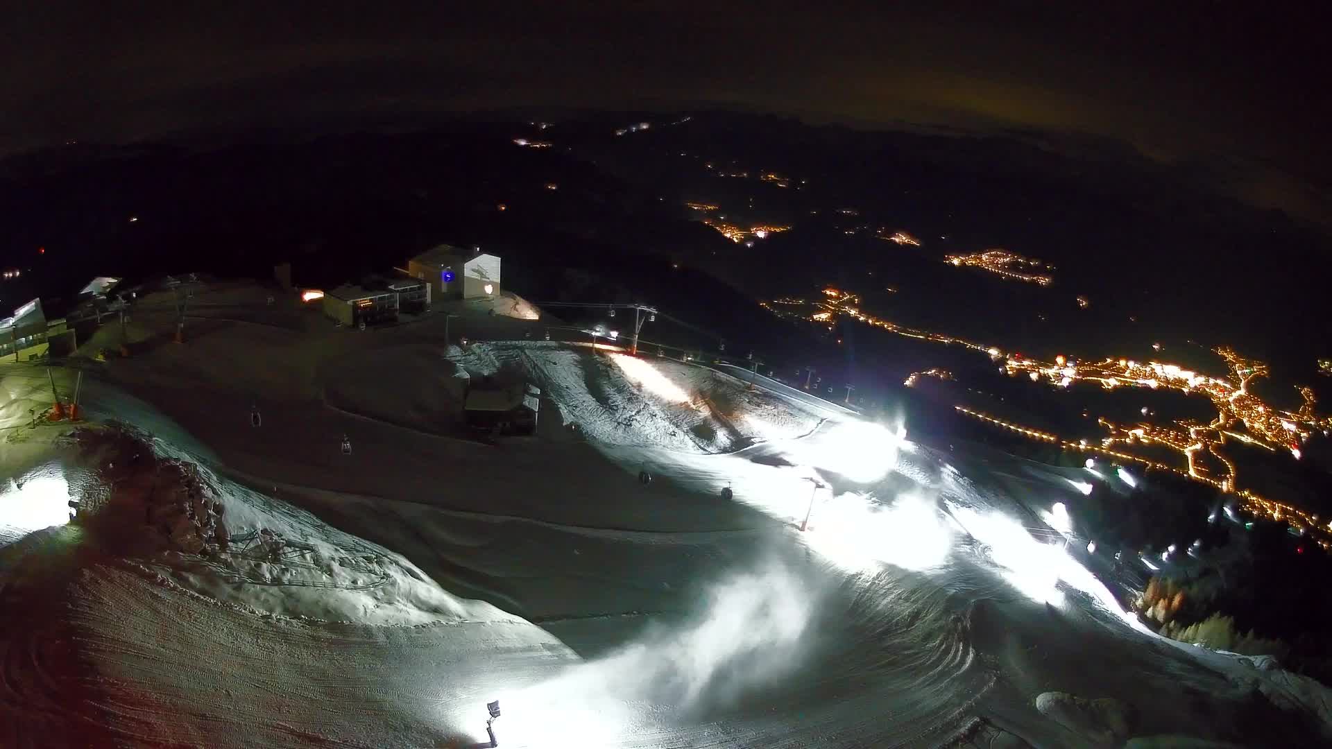 Smučišče Kronplatz – vrh | pogled na Bruneck