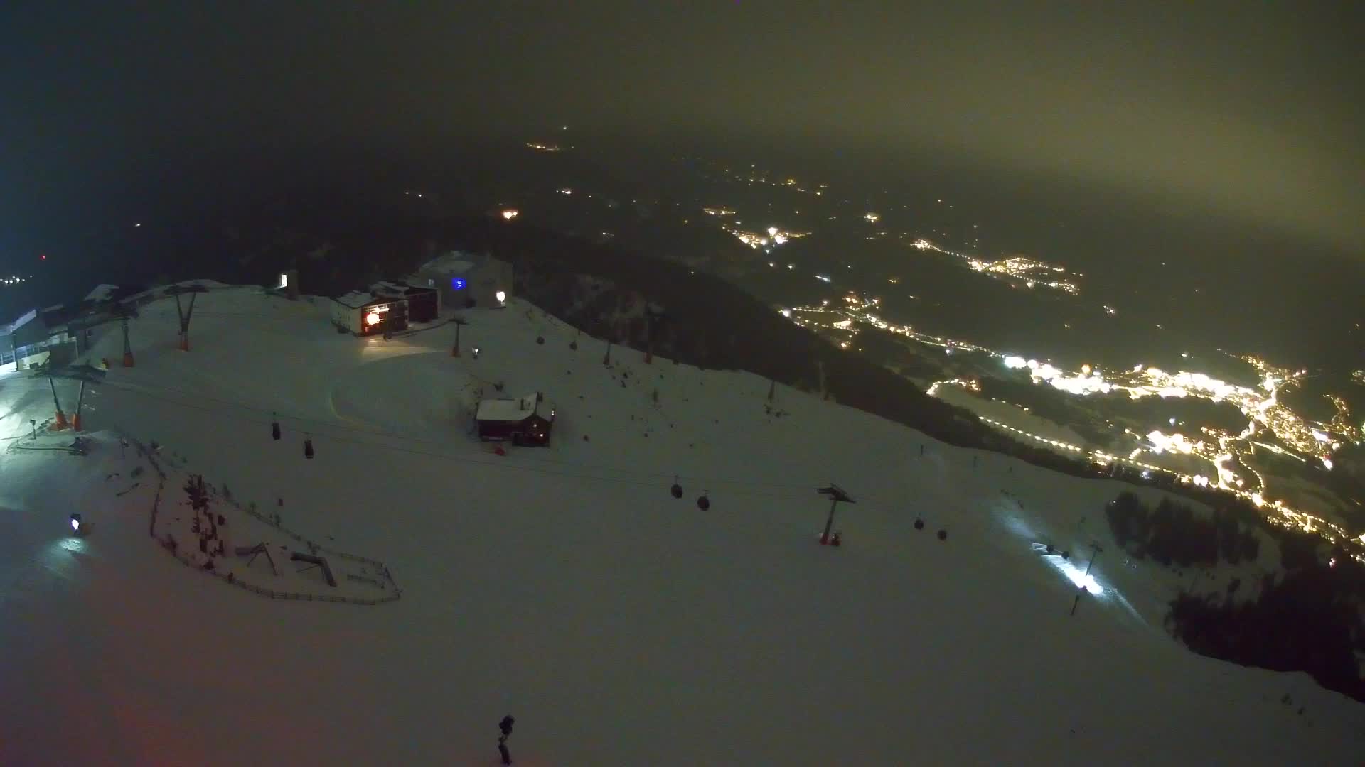 Kronplatz peak Ski resort | view to Bruneck