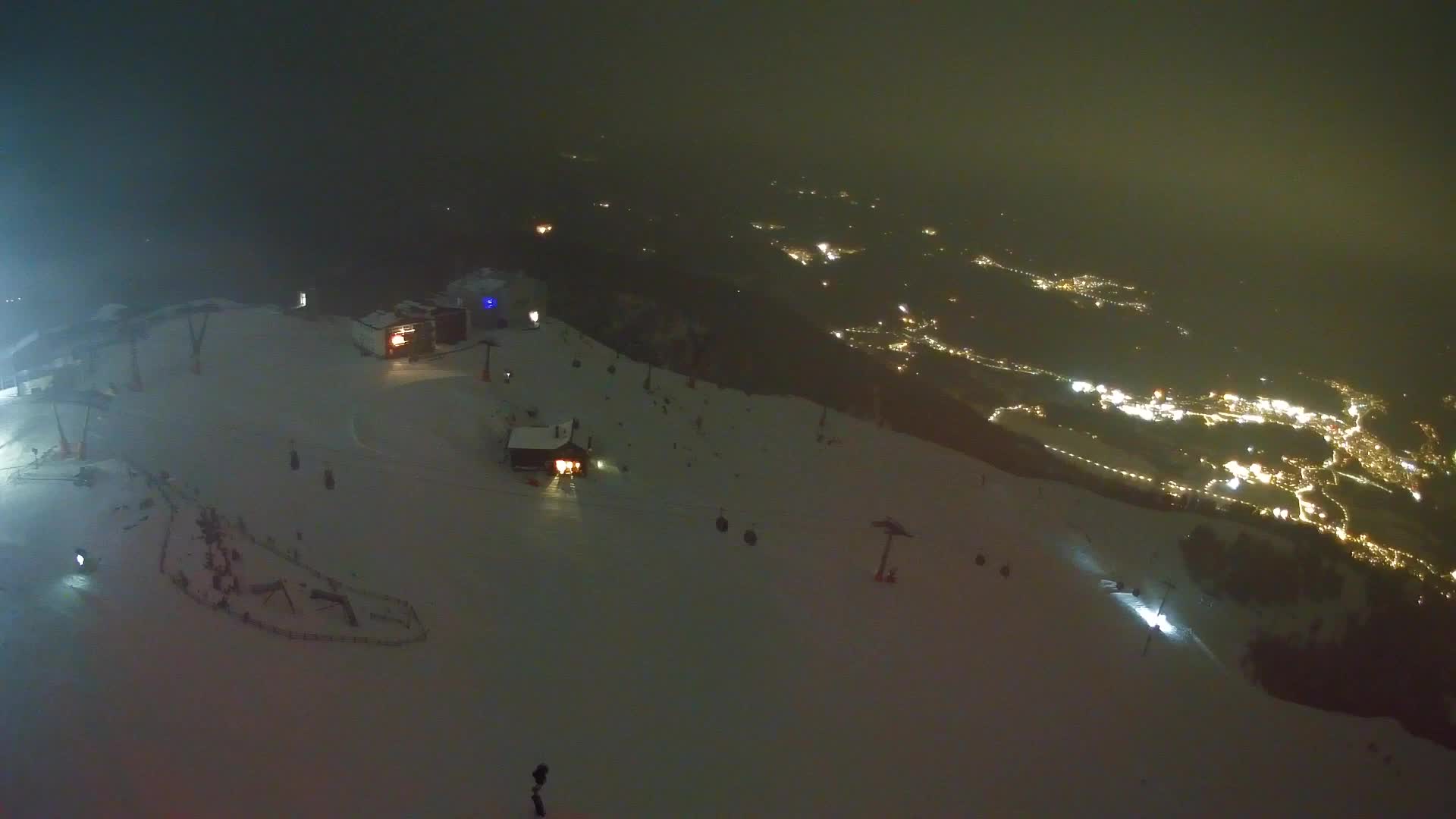 Kronplatz peak Ski resort | view to Bruneck