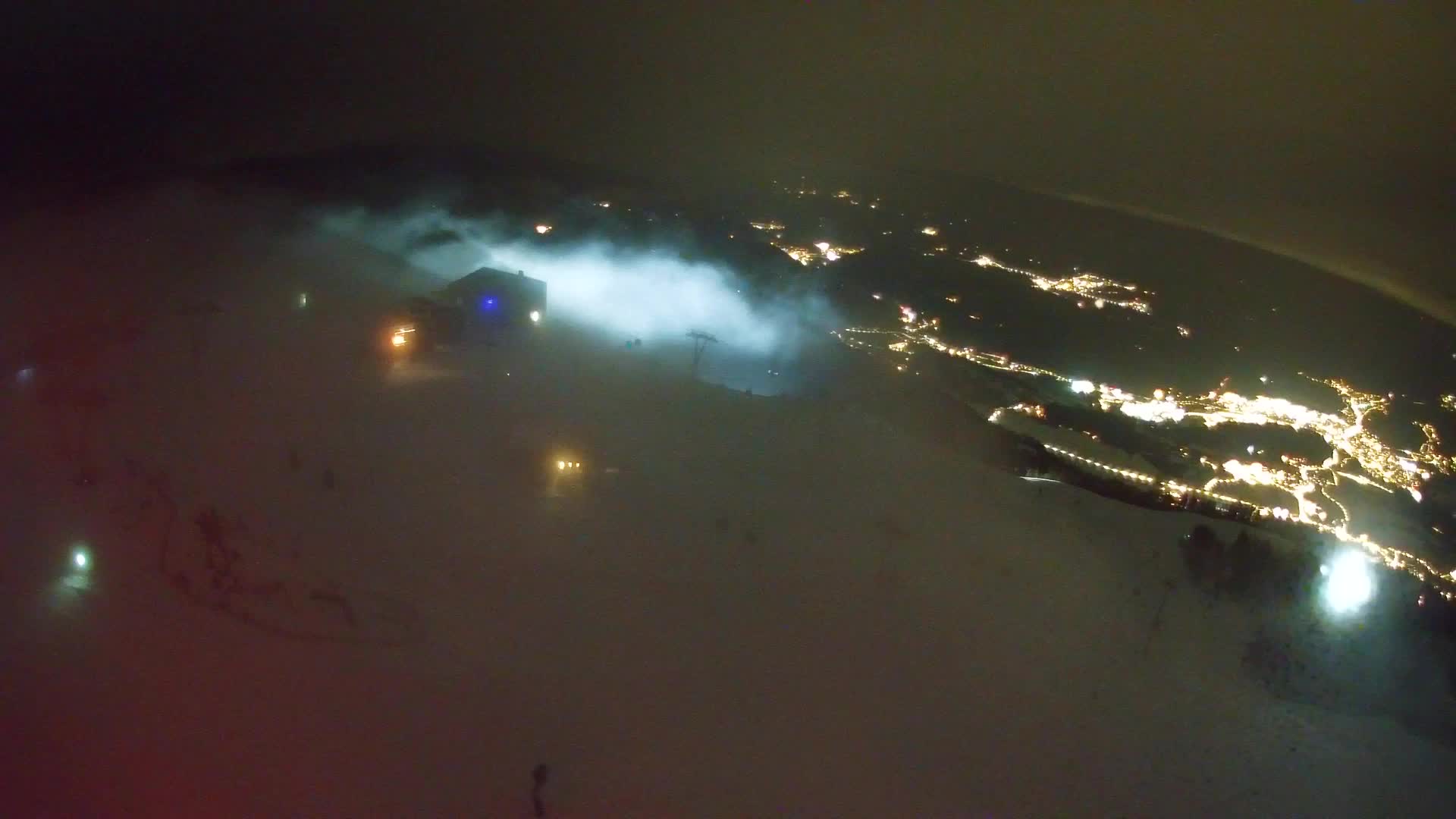 Skigebiet Kronplatz Gipfel | Blick auf Bruneck