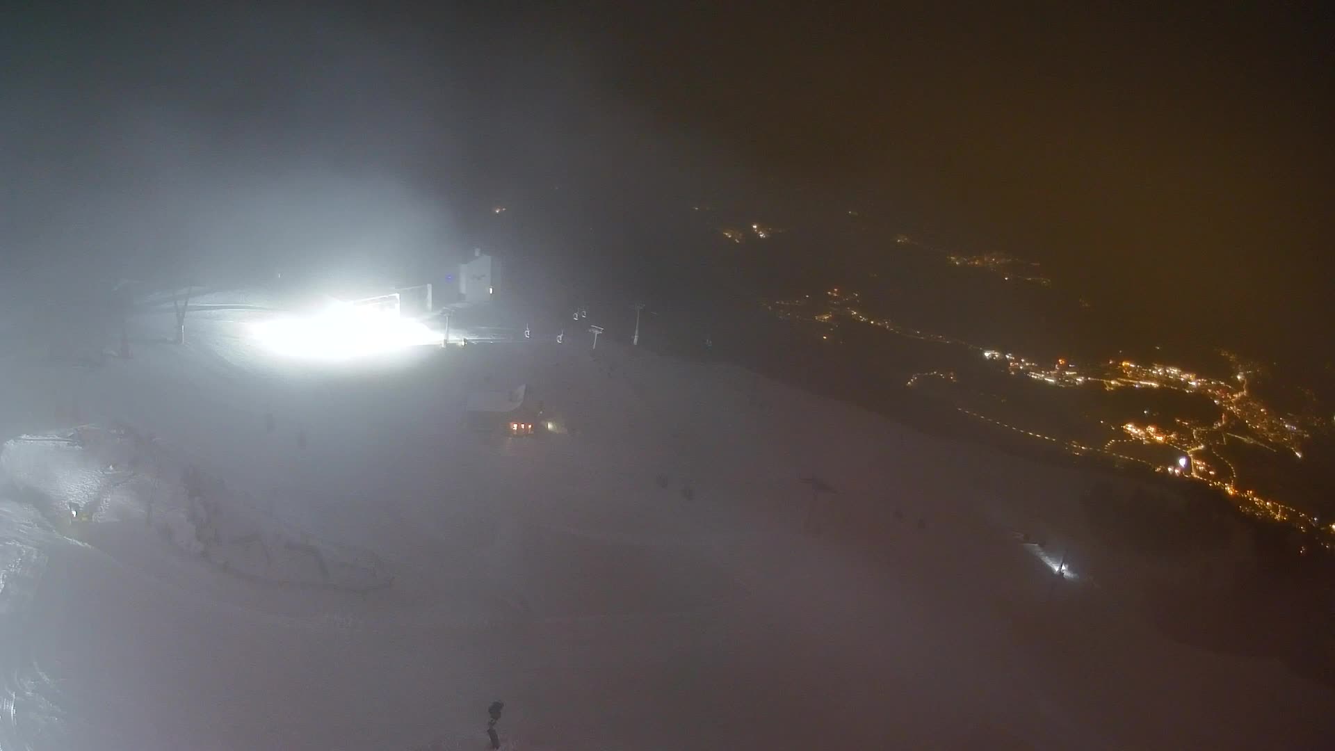 Kronplatz peak Ski resort | view to Bruneck