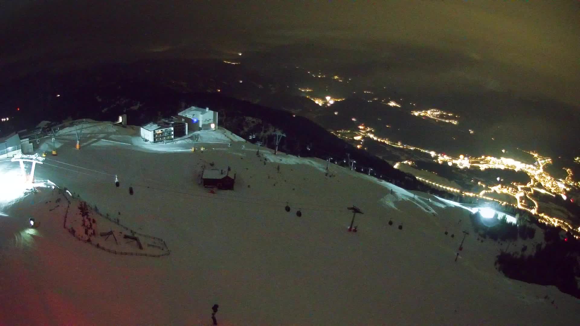 Smučišče Kronplatz – vrh | pogled na Bruneck