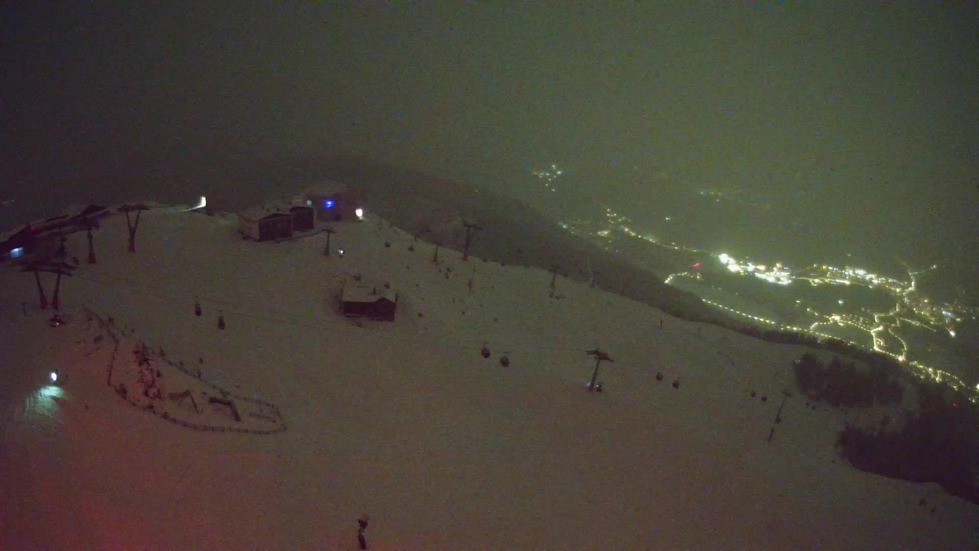 Skigebiet Kronplatz Gipfel | Blick auf Bruneck