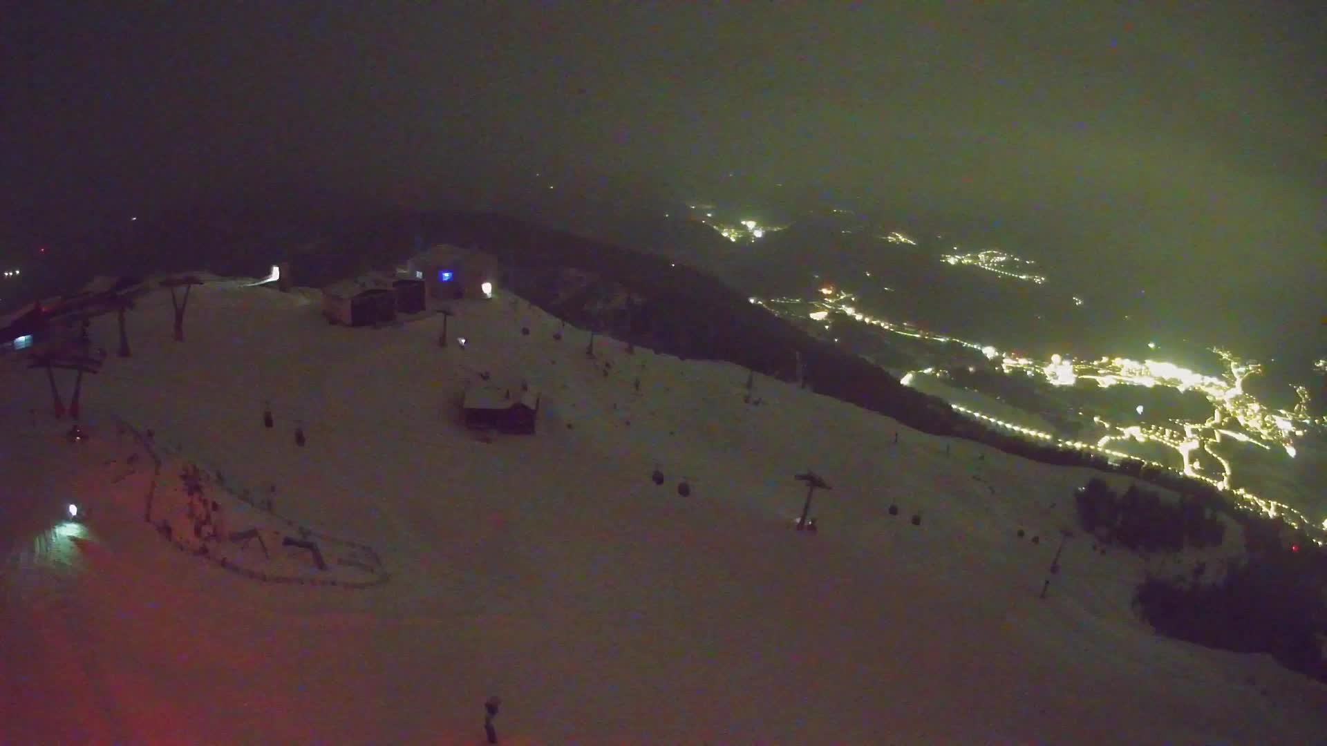 Smučišče Kronplatz – vrh | pogled na Bruneck