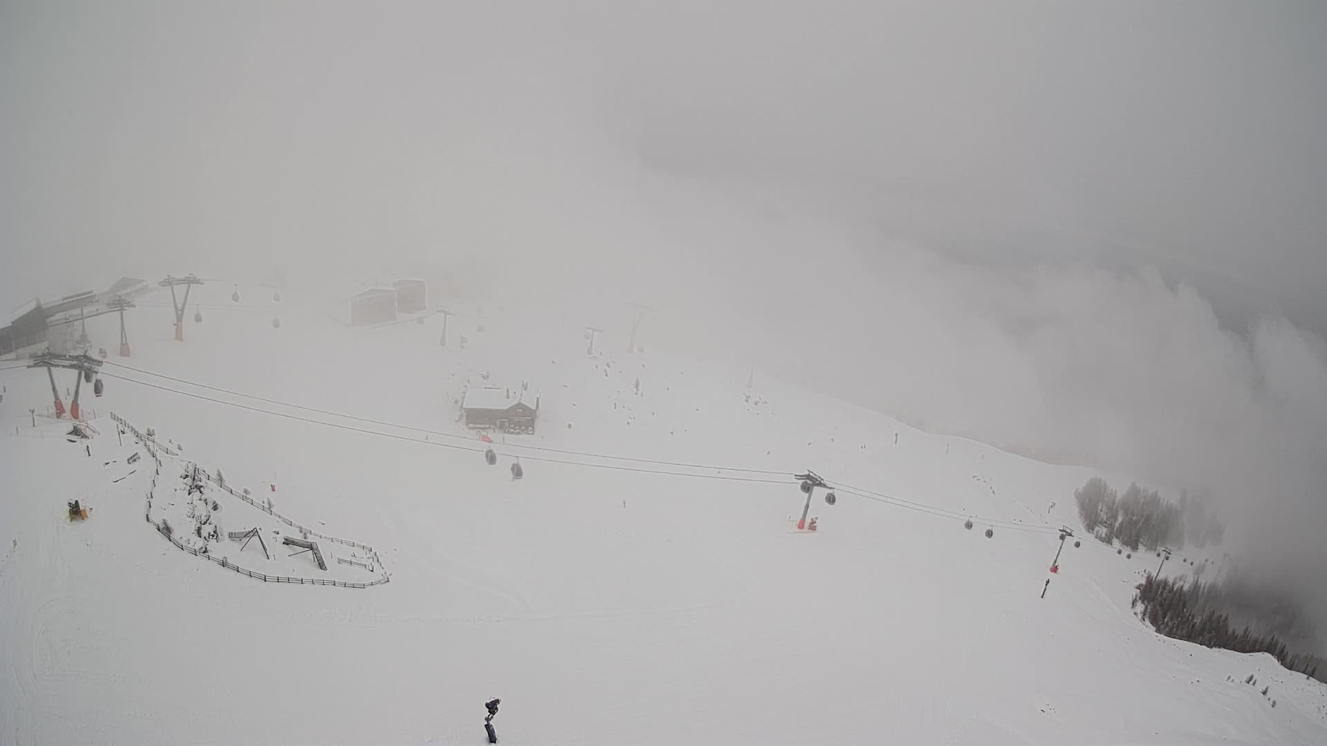 Kronplatz peak Ski resort | view to Bruneck