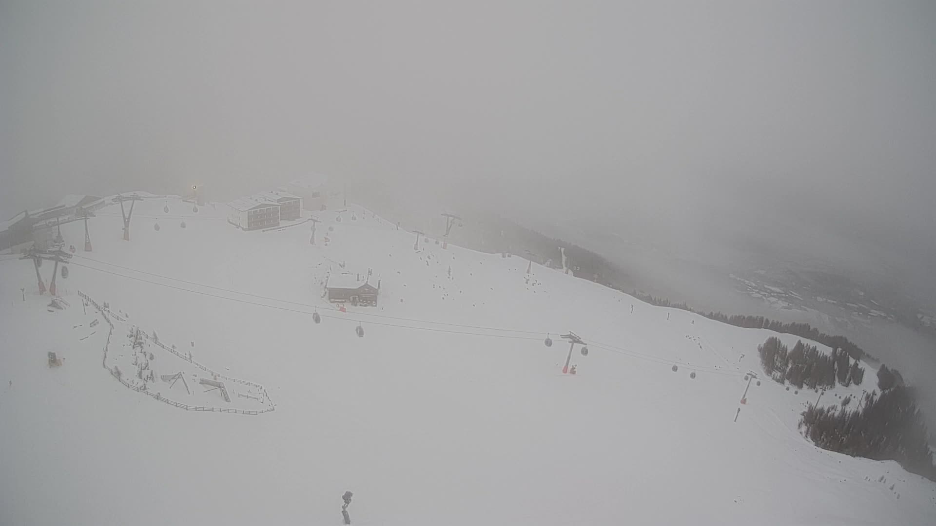 Kronplatz peak Ski resort | view to Bruneck