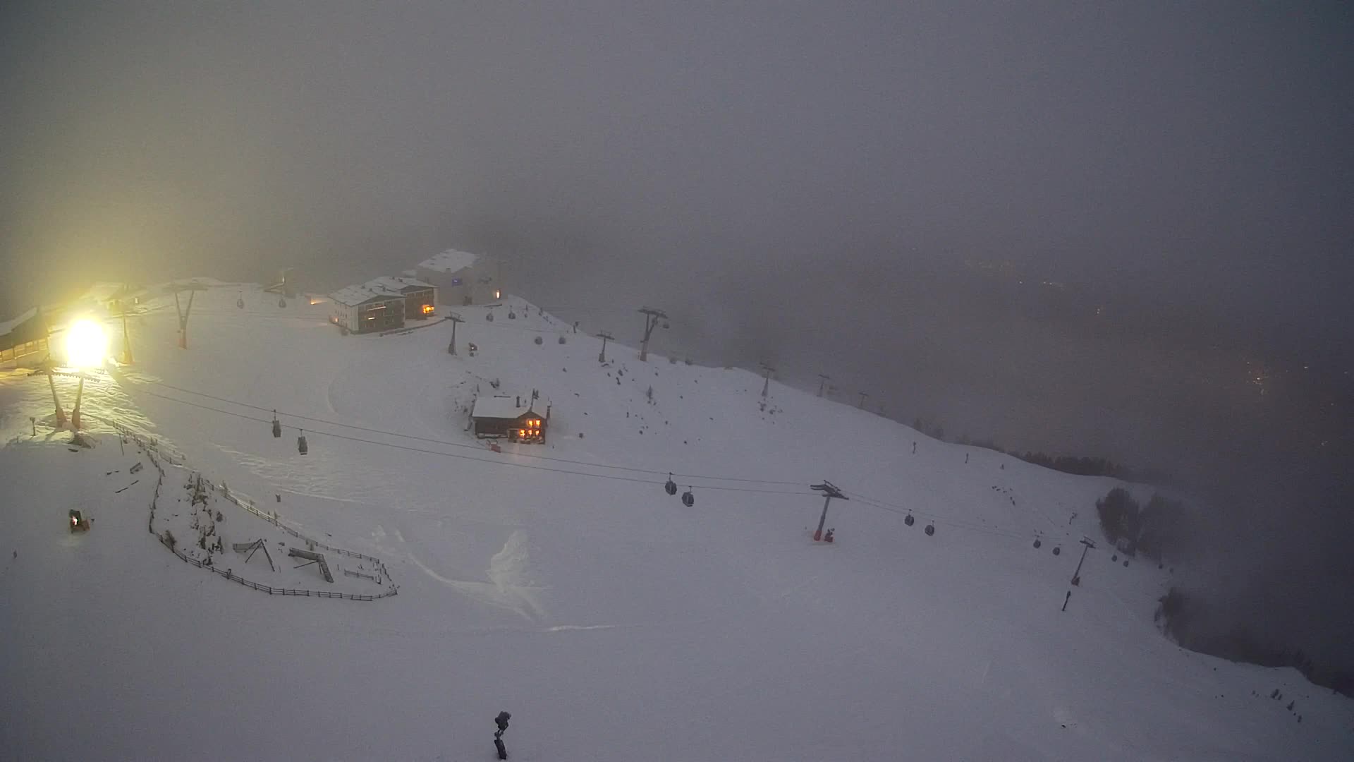 Skigebiet Kronplatz Gipfel | Blick auf Bruneck
