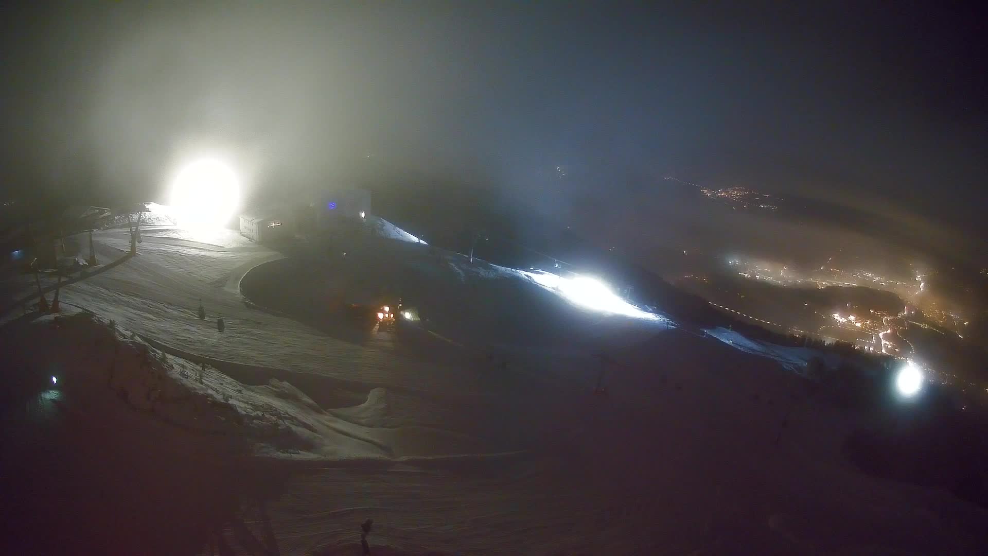 Station de ski Kronplatz sommet | vue sur Brunico