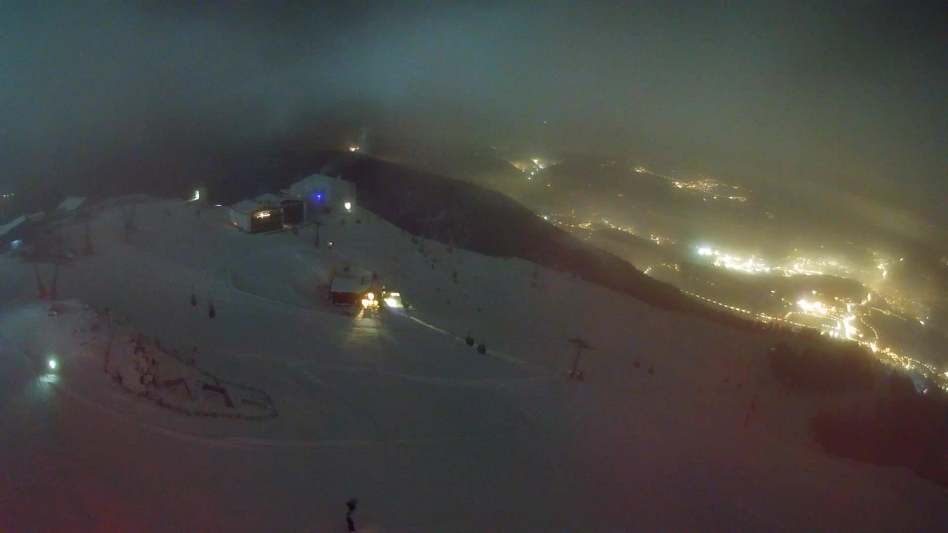 Skigebiet Kronplatz Gipfel | Blick auf Bruneck