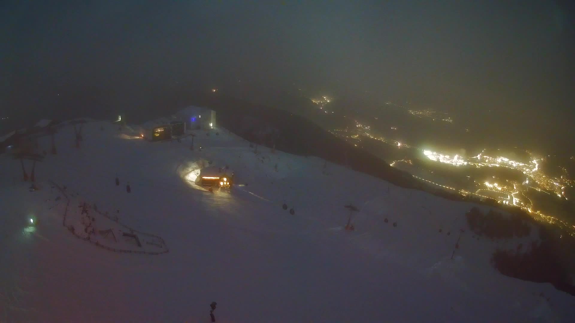 Skigebiet Kronplatz Gipfel | Blick auf Bruneck