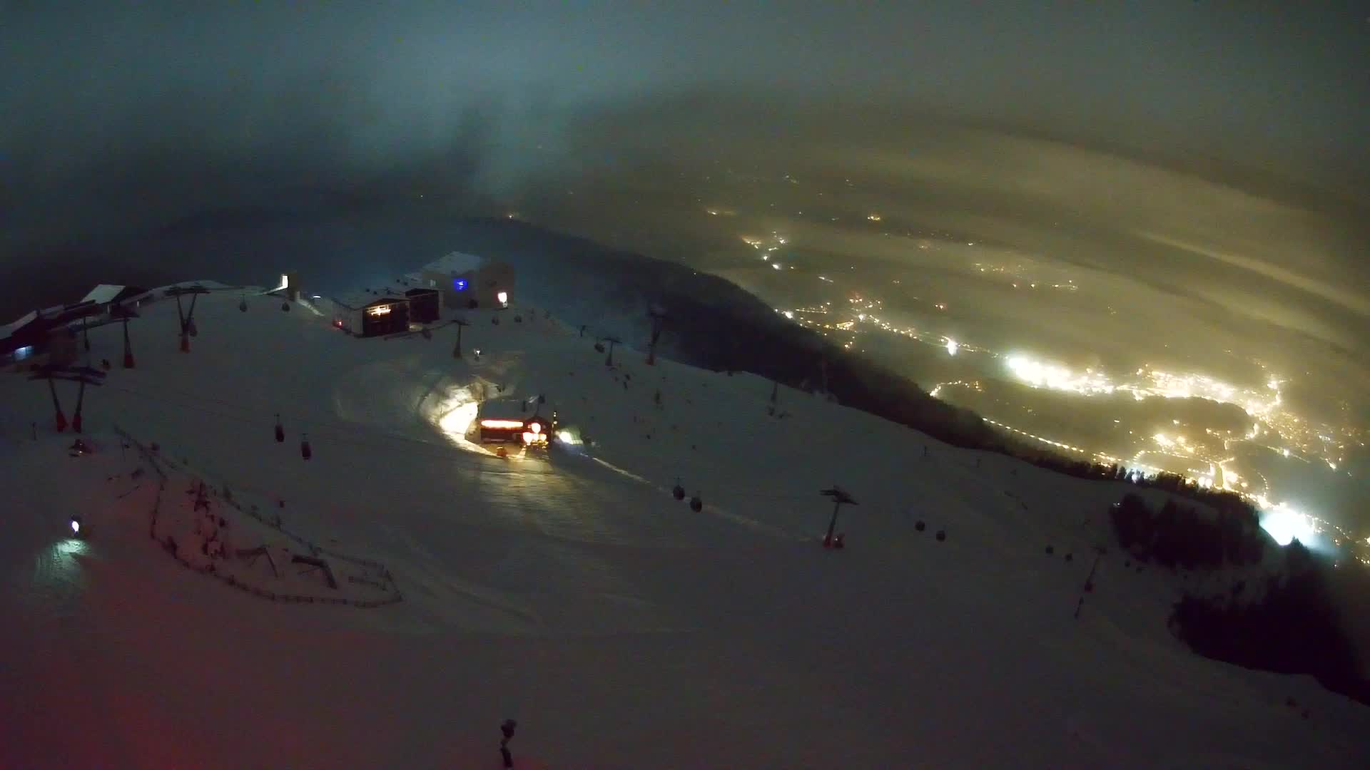 Smučišče Kronplatz – vrh | pogled na Bruneck