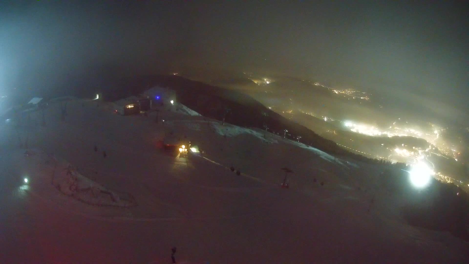 Kronplatz peak Ski resort | view to Bruneck