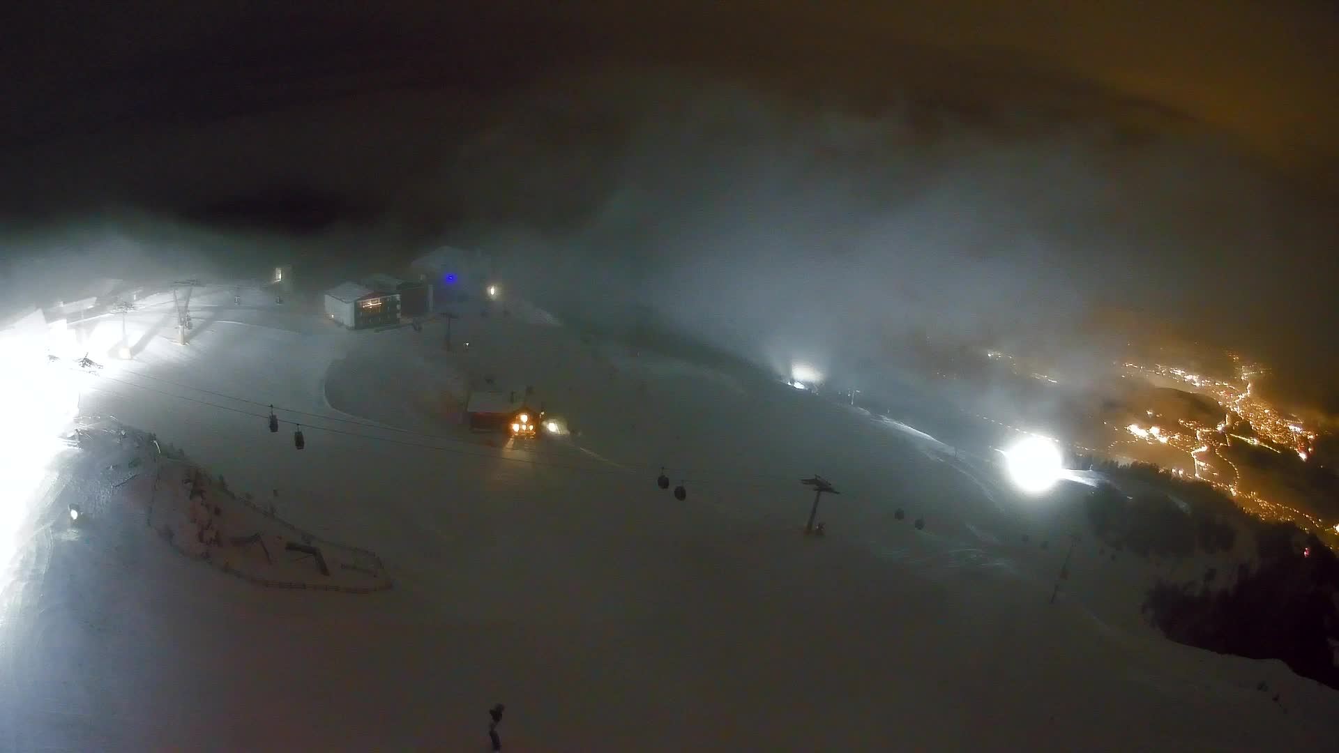 Station de ski Kronplatz sommet | vue sur Brunico