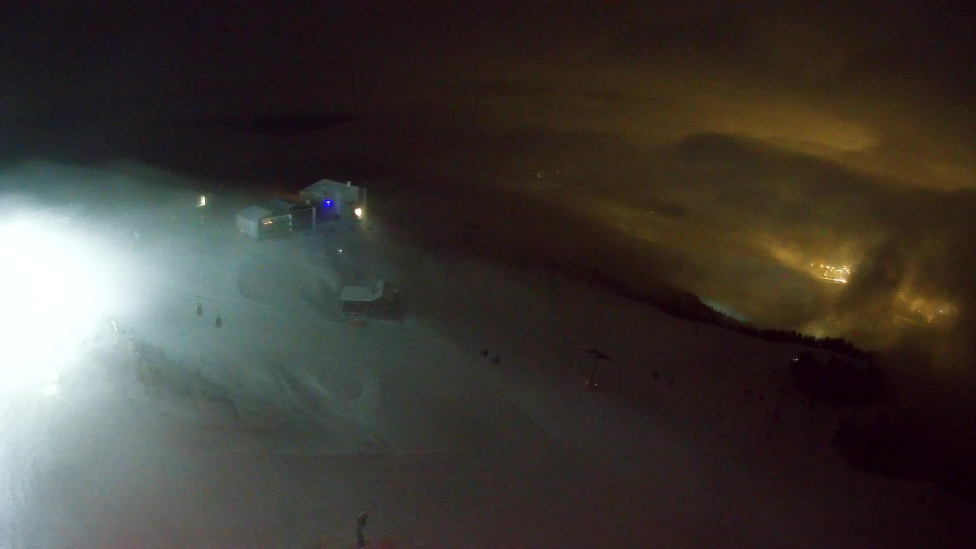 Kronplatz peak Ski resort | view to Bruneck