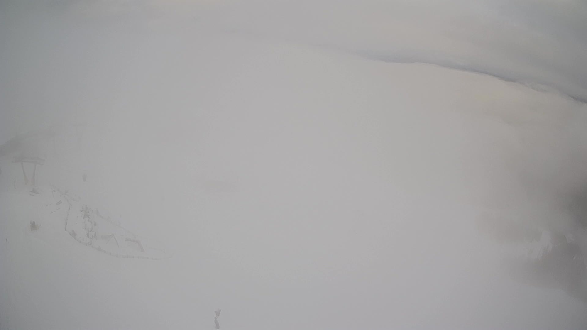 Cima estación de esquí Kronplatz | vista hacia Brunico