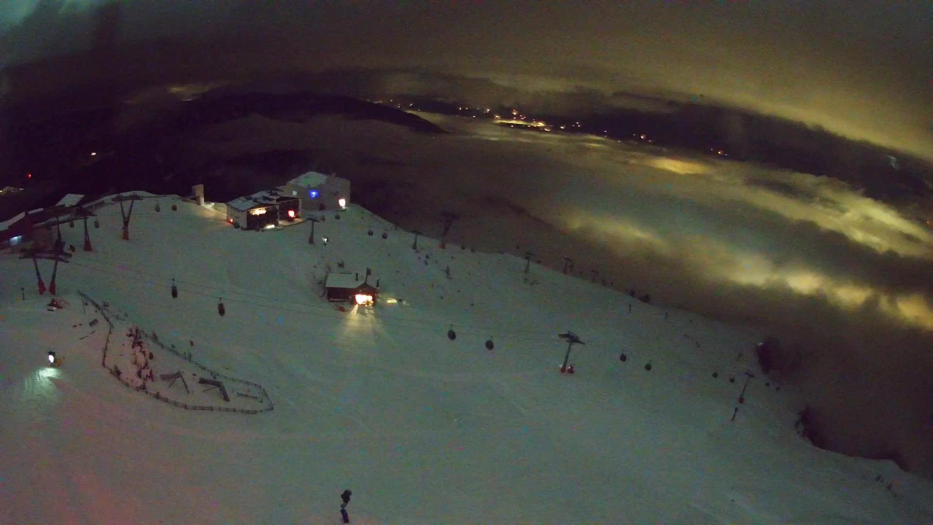 Smučišče Kronplatz – vrh | pogled na Bruneck