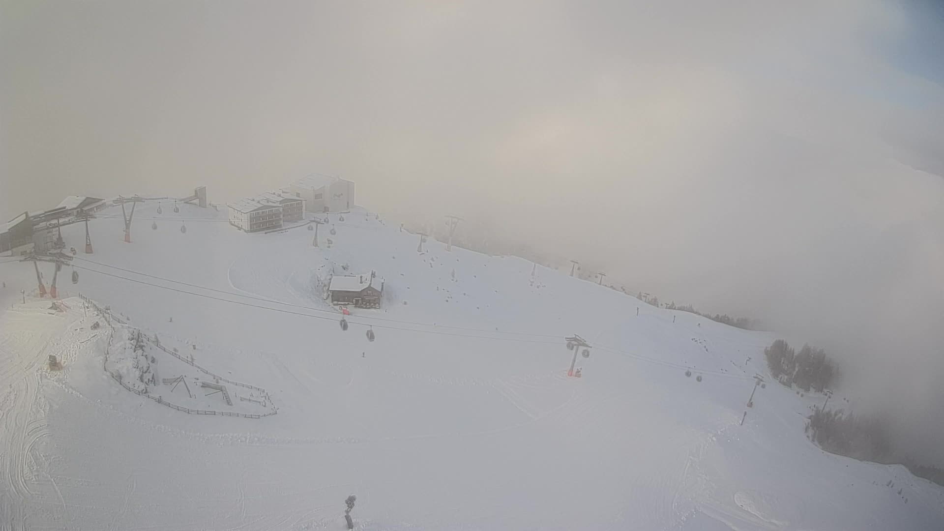 Kronplatz peak Ski resort | view to Bruneck