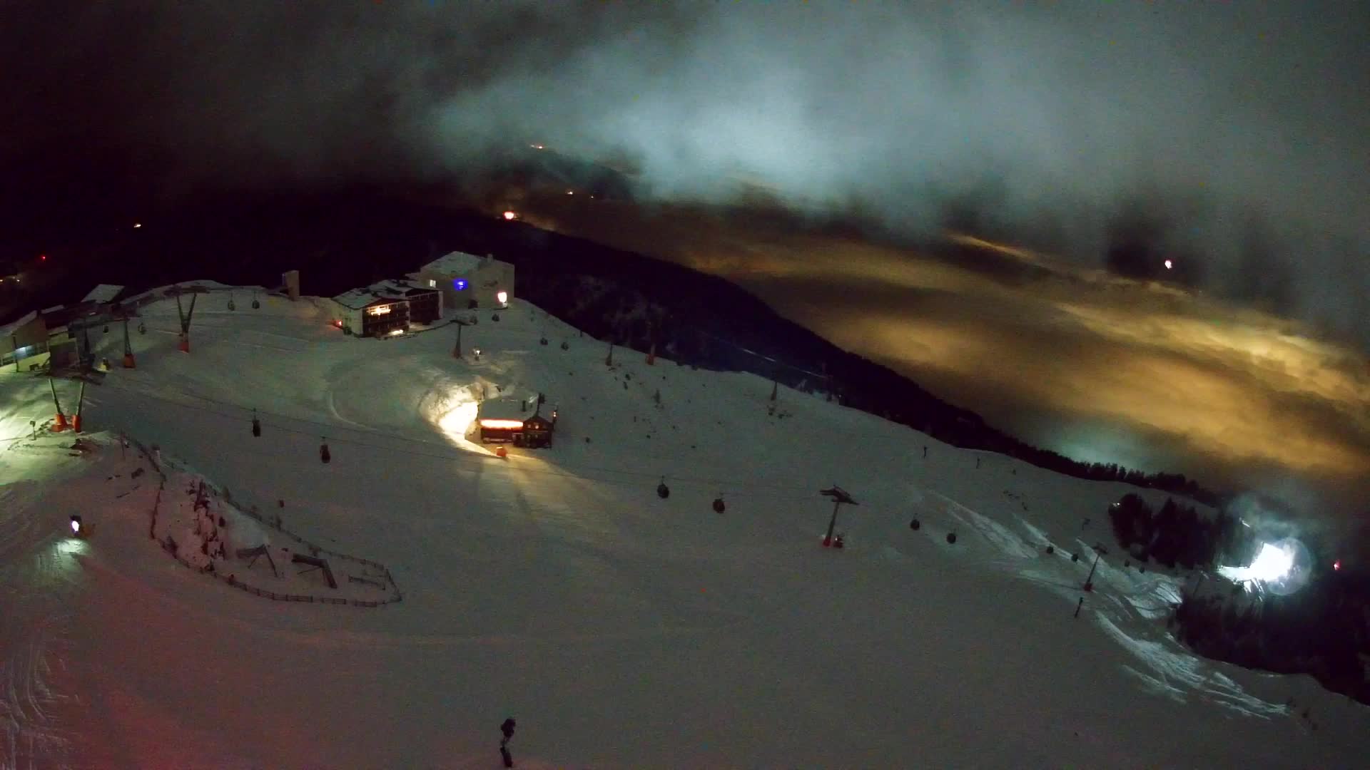 Smučišče Kronplatz – vrh | pogled na Bruneck