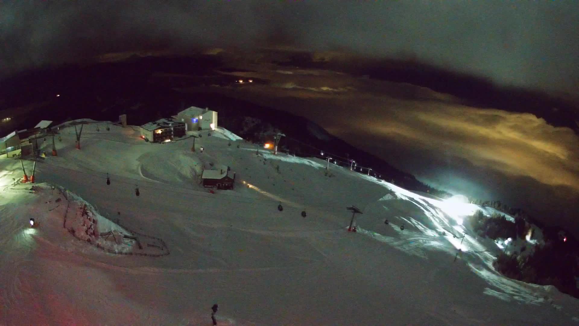 Skigebiet Kronplatz Gipfel | Blick auf Bruneck