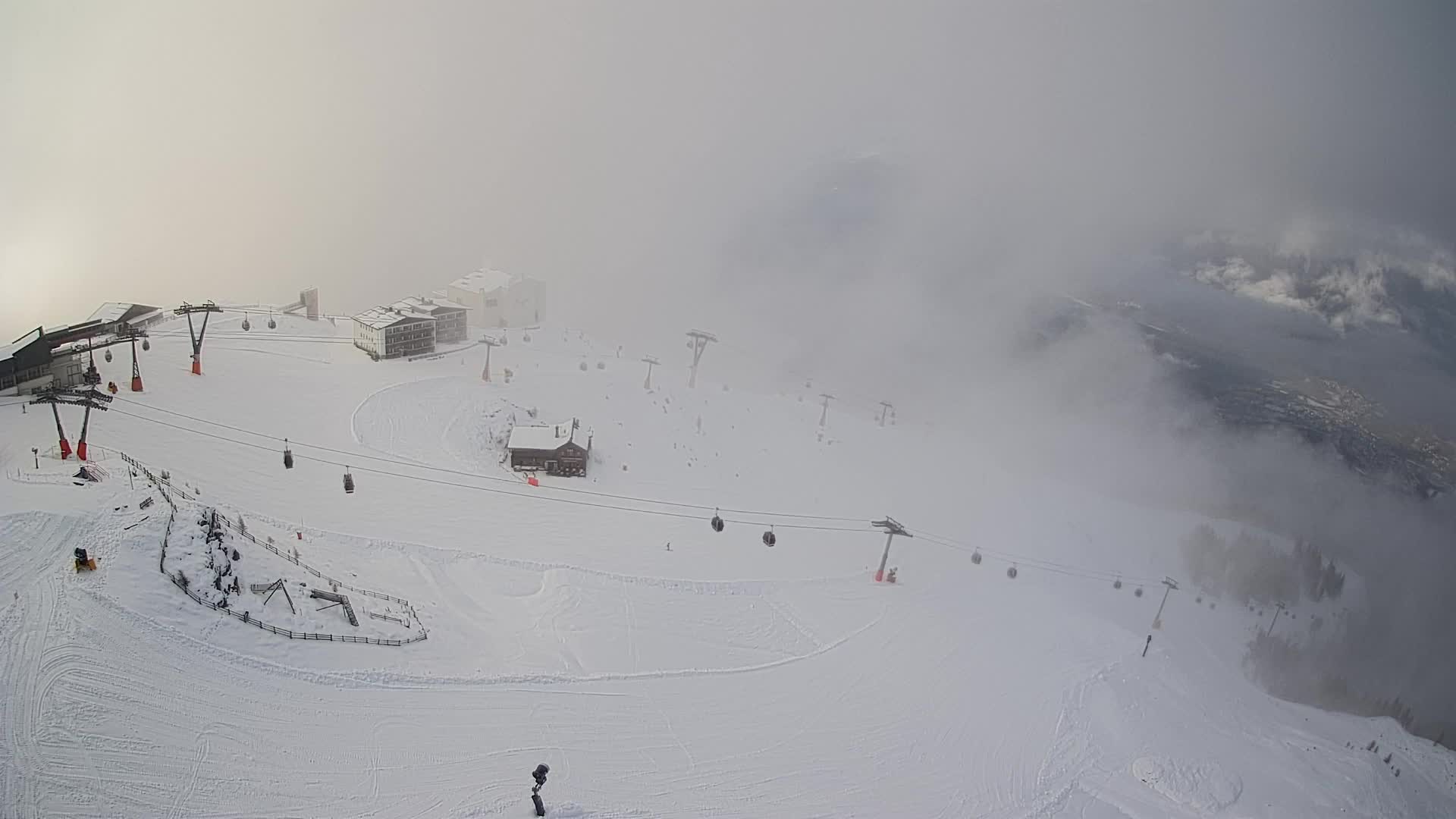 Smučišče Kronplatz – vrh | pogled na Bruneck